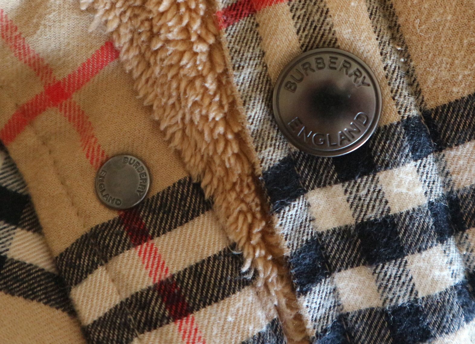Burberry Burberry Vintage Check Shirt Jacket Beige Shacket UK 6 Size S / US 4 / IT 40 - 3 Thumbnail