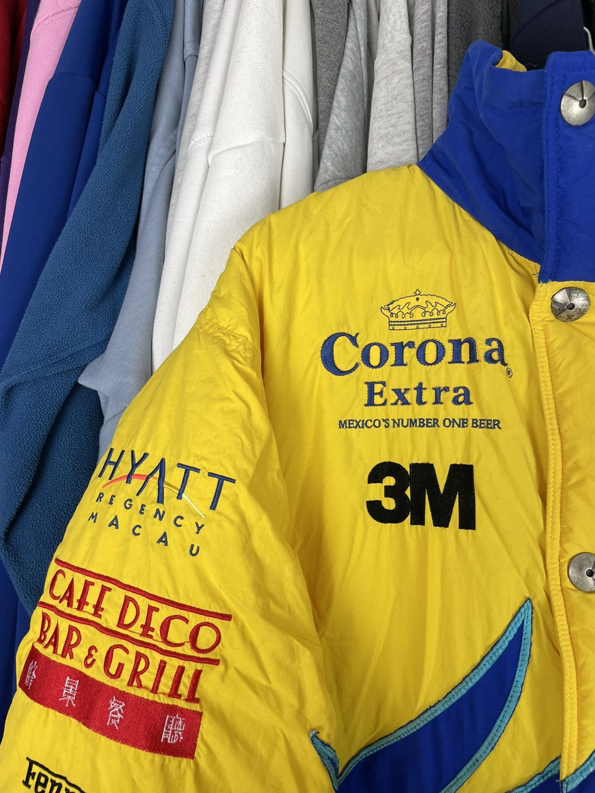 Ferrari × Vintage Ferrari jacket racing corona extra cap wear vintage 90s Size US XL / EU 56 / 4 - 3 Thumbnail