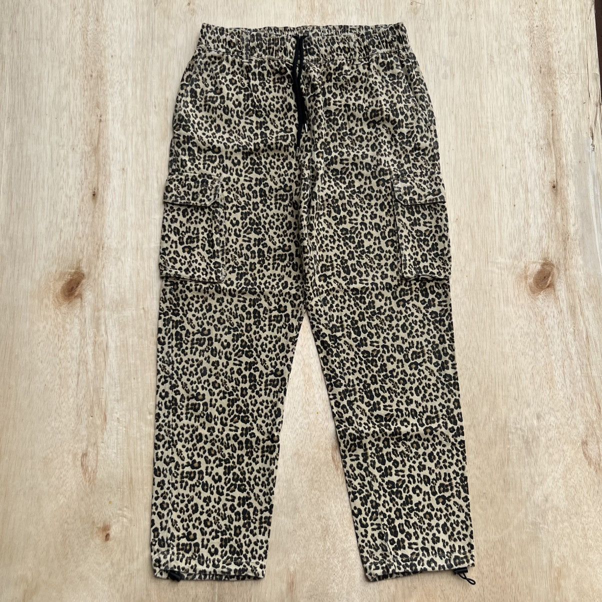 Japanese Brand JUNGLE STORM CARGO RELAXED LEOPARD CAMO LIKE GOA JAPAN Size US 33 - 1 Thumbnail