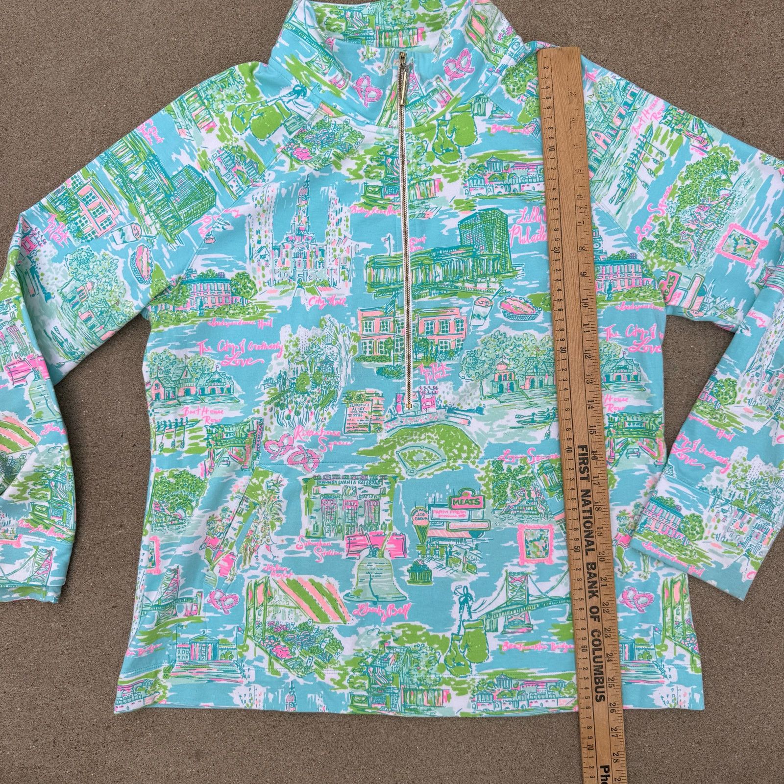 Lilly Pulitzer Lilly Pulitzer Lilly Loves Philadelphia Skipper Popover Top Size XL / US 12-14 / IT 48-50 - 9 Thumbnail