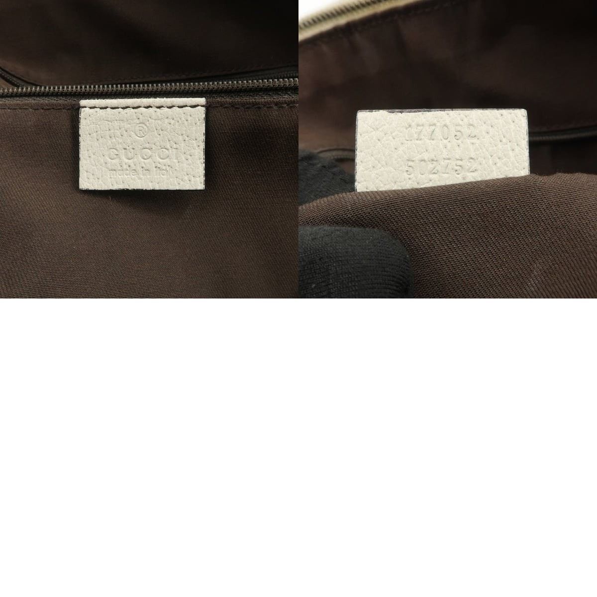 Gucci Gucci Princy GG Supreme Canvas & Leather Tote Brown Size ONE SIZE - 8 Thumbnail