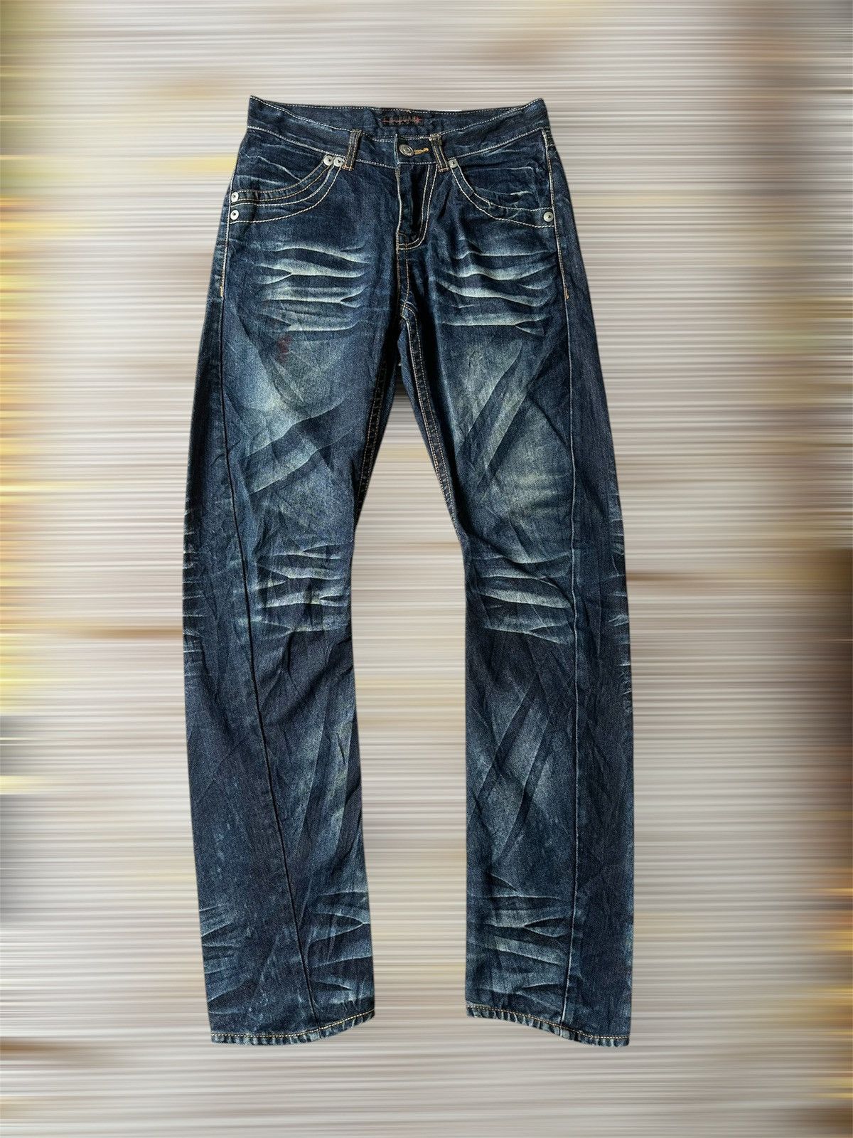 Morgan Homme Morgan Homme De Toi Claw Marks Curve Leg Design Denim Size US 29 - 1 Thumbnail