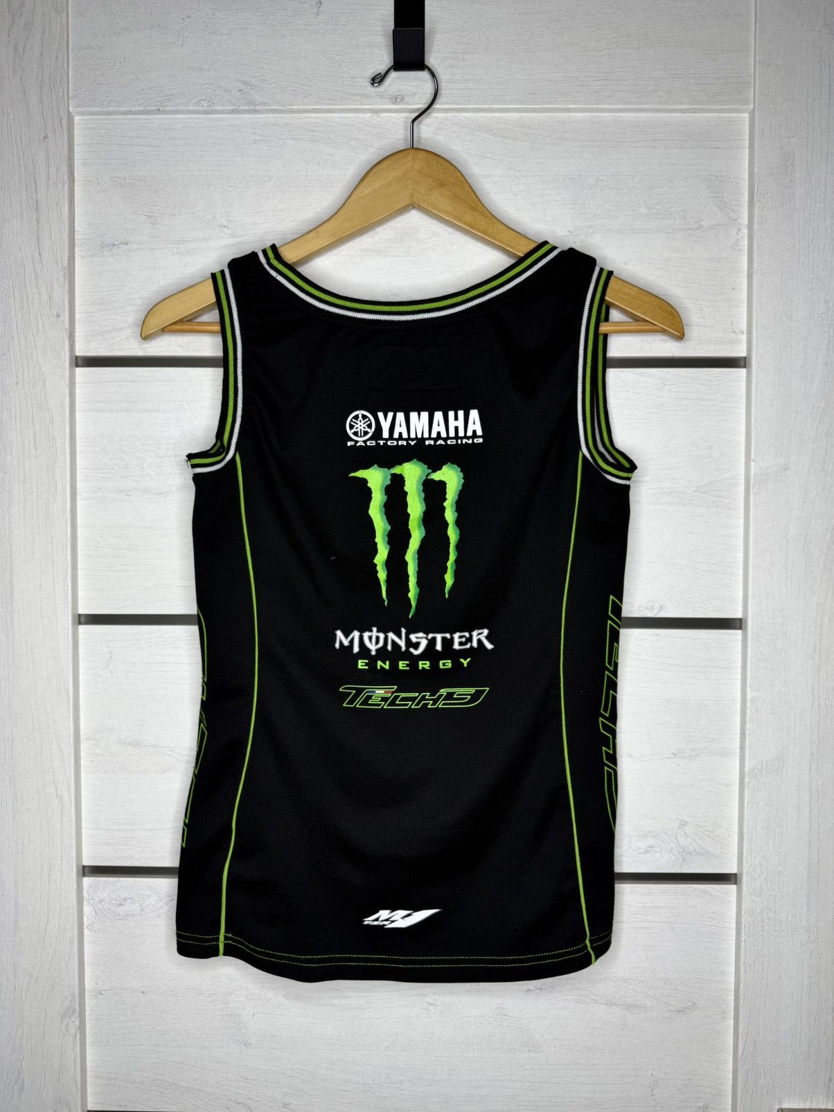 Yamaha Vintage Yamaha Racing Tech3 Monster Energy Tank Top T-Shirt Size US M / EU 48-50 / 2 - 2 Thumbnail