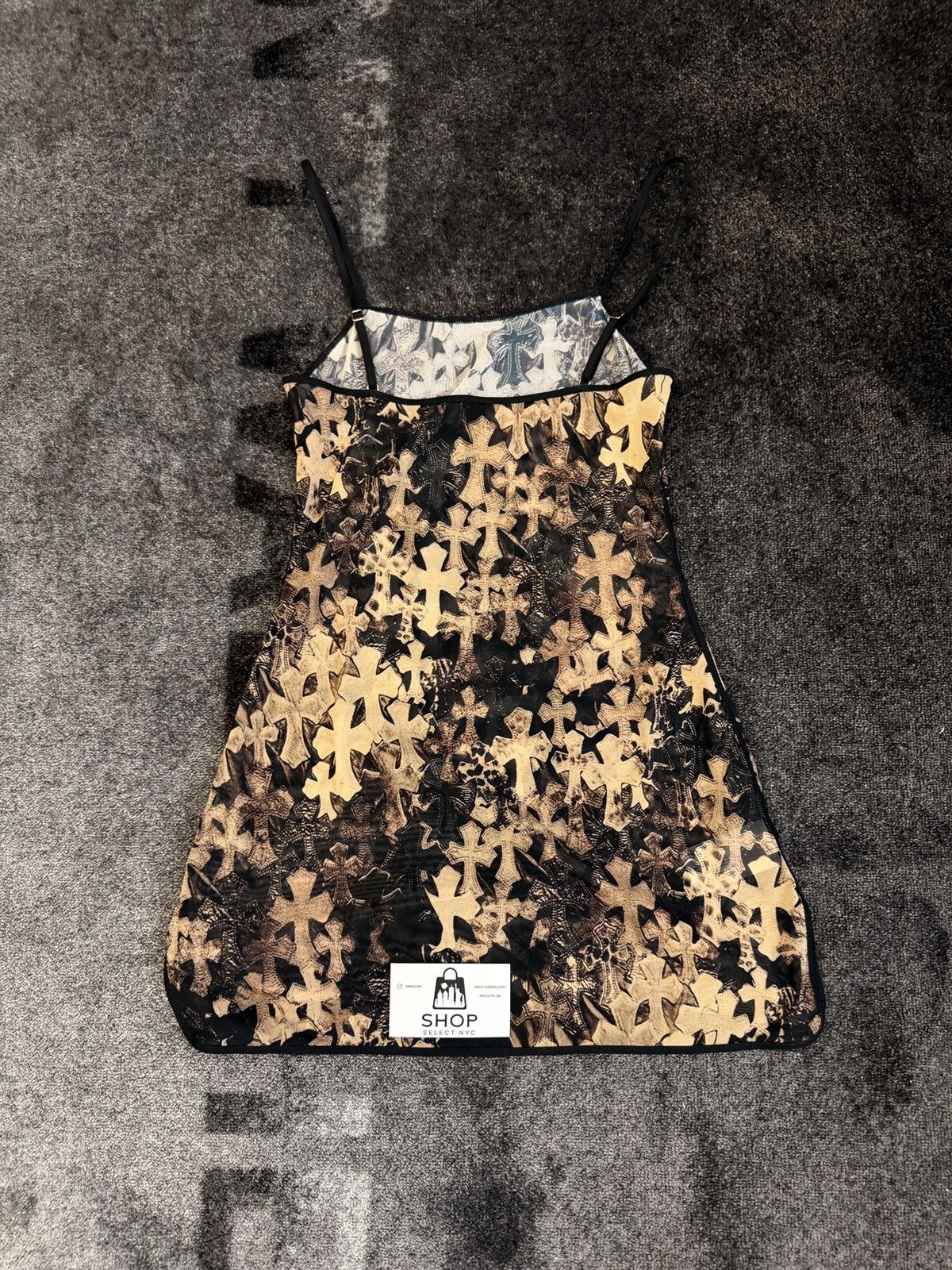 Chrome Hearts BRAND NEW CHROME HEARTS WATERFALL FLOODED CROSS MINIDRESS Size S / US 4 / IT 40 - 1 Thumbnail