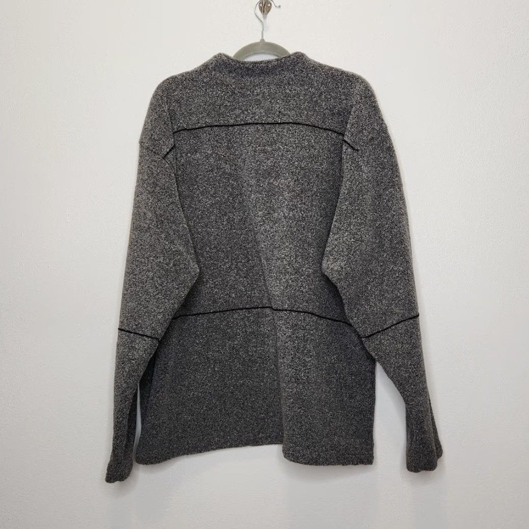 Vintage VINTAGE 90s Hip Hop Fleece Sweatshirt Button Diport XL Gray Streetwear Size US XL / EU 56 / 4 - 7 Thumbnail