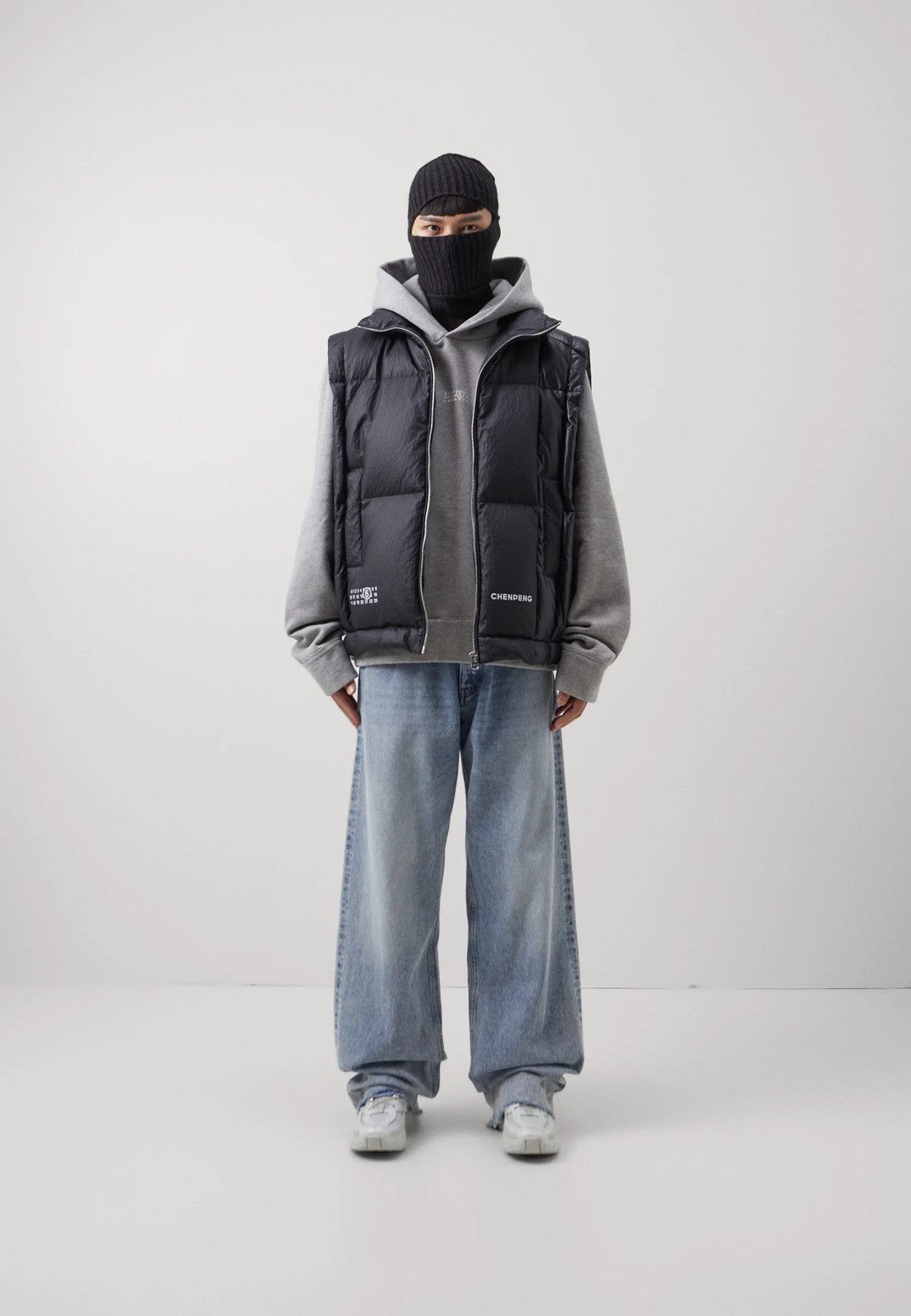 Maison Margiela !DS! AW23 Maison Margiela Exposed Seam Rolling Balaclava Size ONE SIZE - 2 Thumbnail