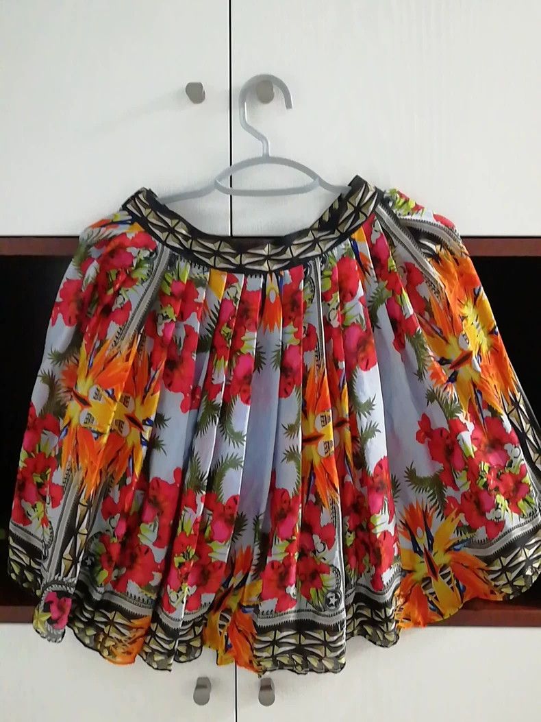 Givenchy GIVENCHY Silk Paradise Bird Skirt - dmc Size US 28 / EU 44 - 1 Thumbnail