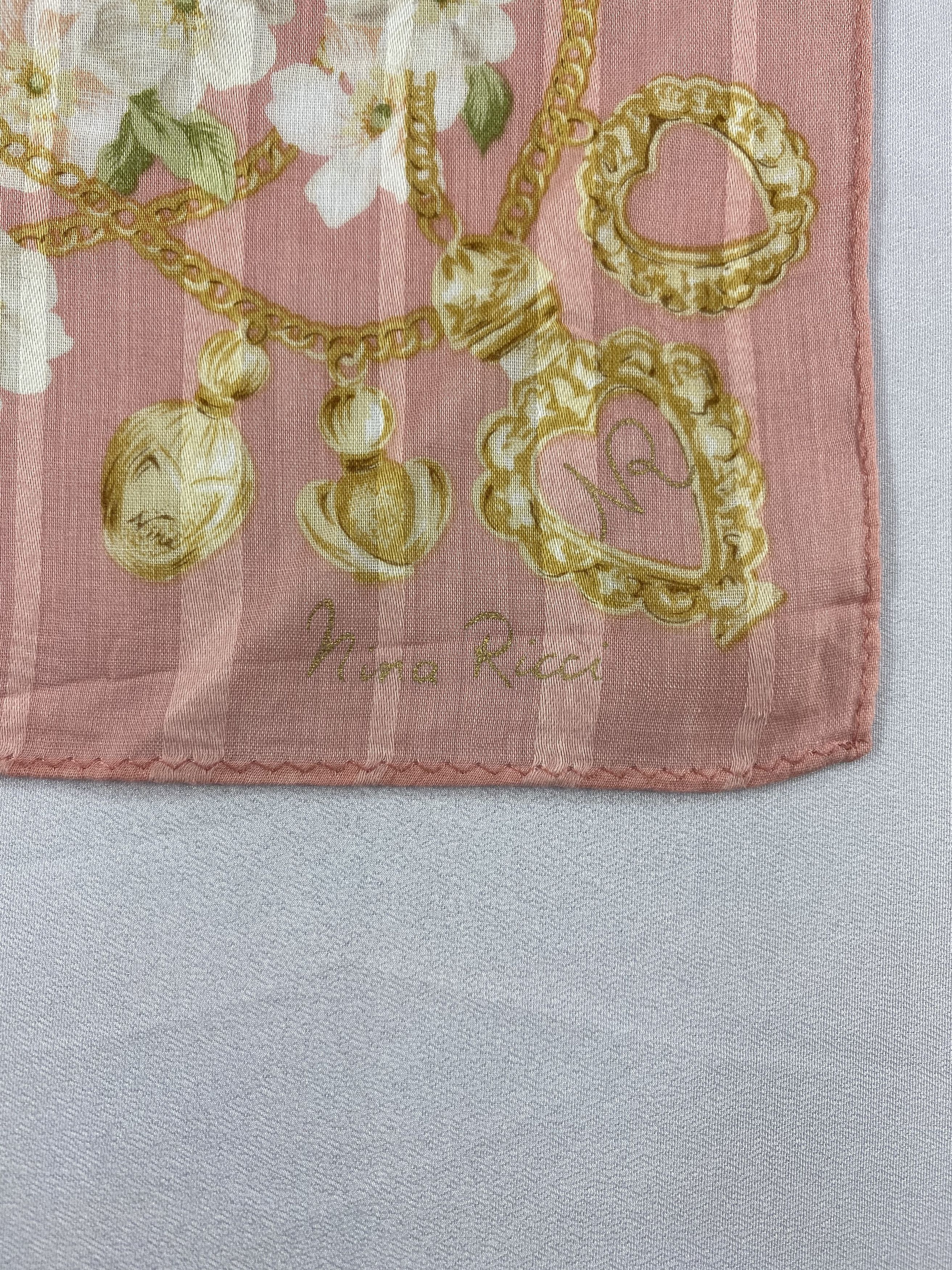 Nina Ricci Nina Ricci Handkerchief / Bandana / Neckerchief Size ONE SIZE - 5 Thumbnail