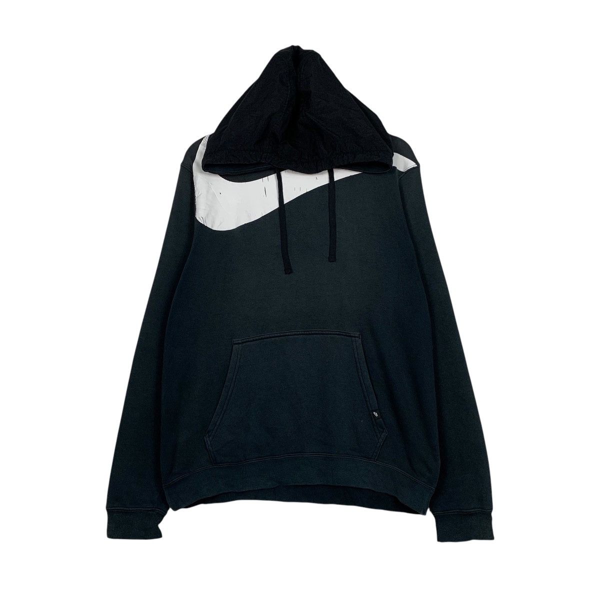 Nike Vintage Nike Swoosh Big Logo Pullover Hoodie Size US L / EU 52-54 / 3 - 1 Thumbnail