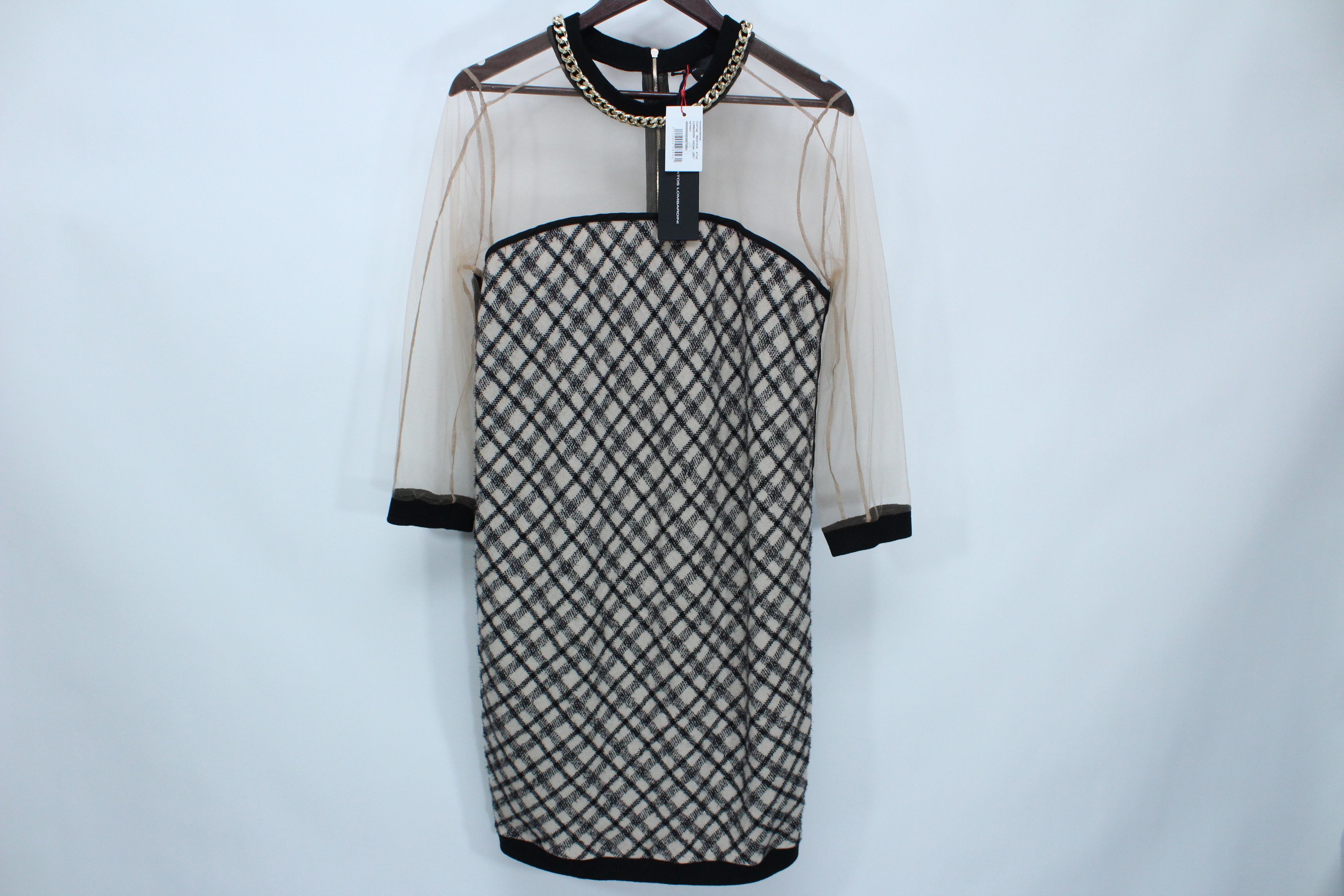 Vintage Atos Lombardini Dress Womens Size 42 Made In Italy Vintage Size M / US 6-8 / IT 42-44 - 1 Thumbnail