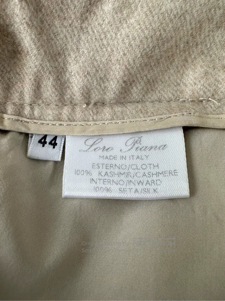 Loro Piana Loro Piana Cashmere straight-leg casual dress pants - apri Size 28" / US 6 / IT 42 - 9 Thumbnail