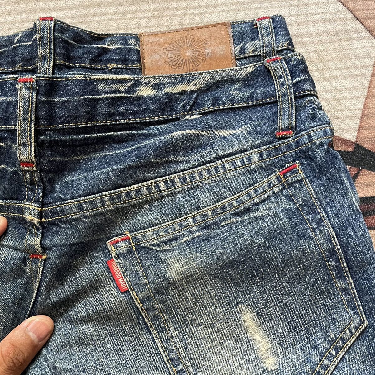 Japanese Brand Vintage Tornado Mart Double Waist Punk LGB Denim Size US 31 - 5 Thumbnail