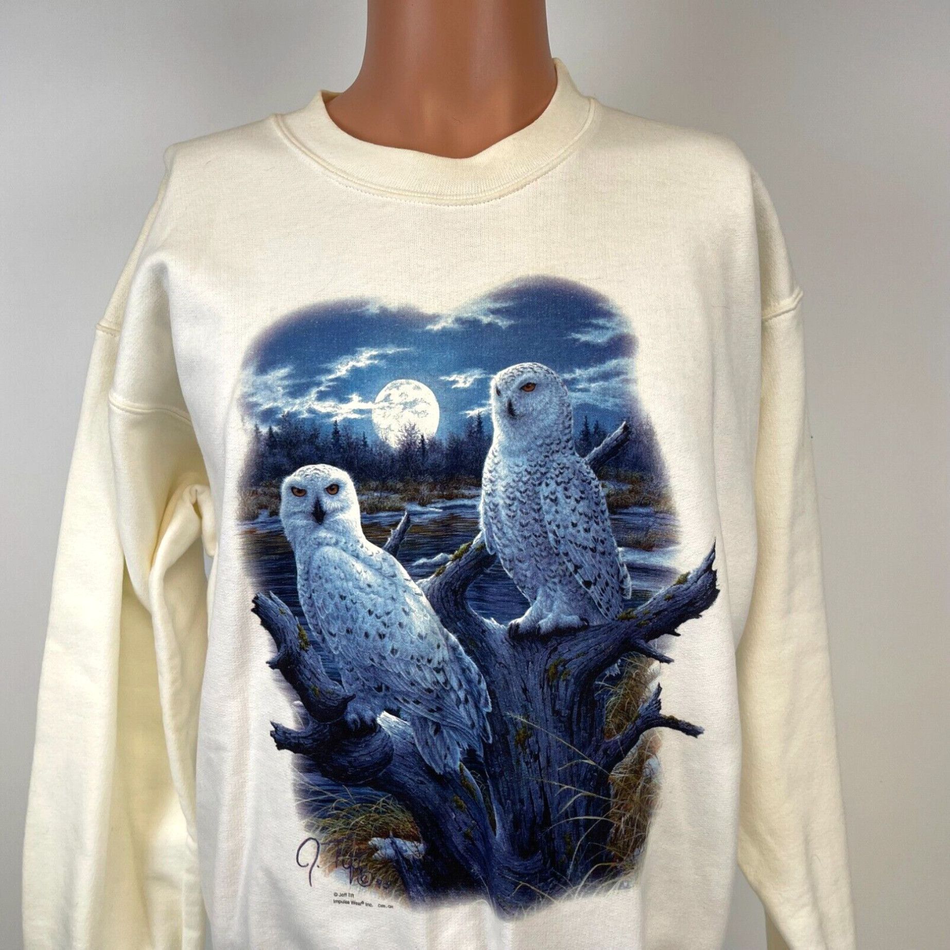 Vintage style crewneck sweatshirt sales