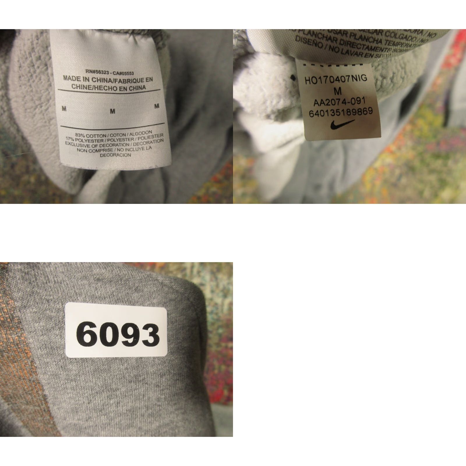 Nike Nike Crewneck Sweatshirt Men Medium Tall Warm Up Fleece Pullover Extra Long Size US M / EU 48-50 / 2 - 8 Thumbnail