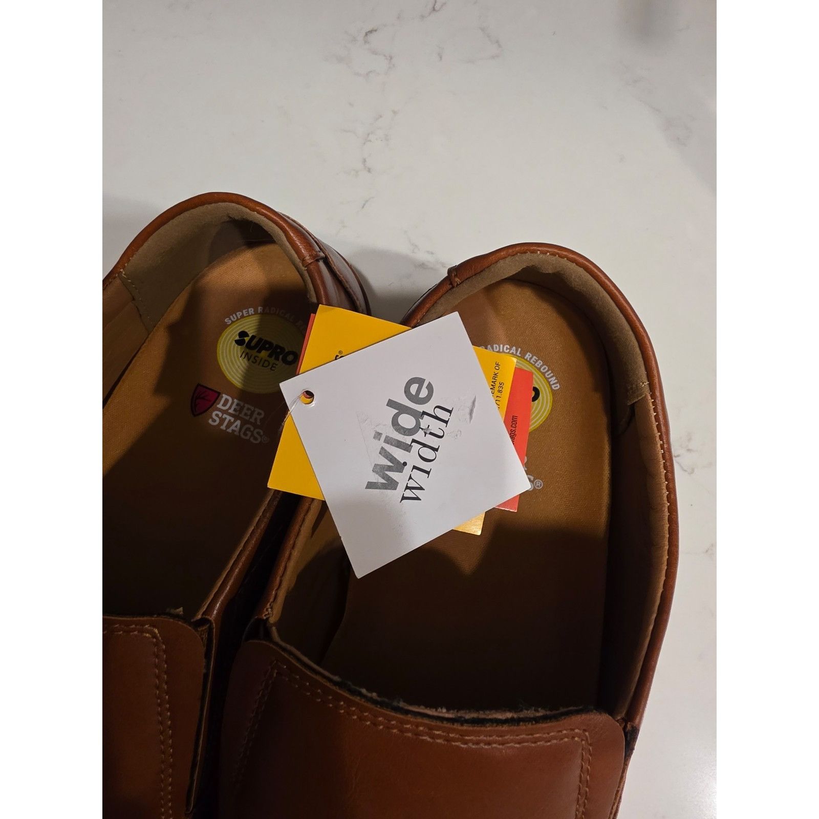 Other NWT Men's sz 11W Deer Stags Bayport Dark Luggage Supro Insid Size US 11 / EU 44 - 3 Thumbnail