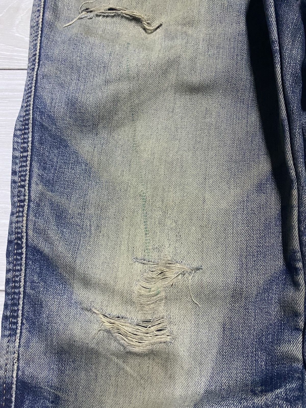 Edwin Vintage Edwin Motorhead Riders Mud Wash Avant Garde Jeans Size US 32 / EU 48 - 7 Thumbnail