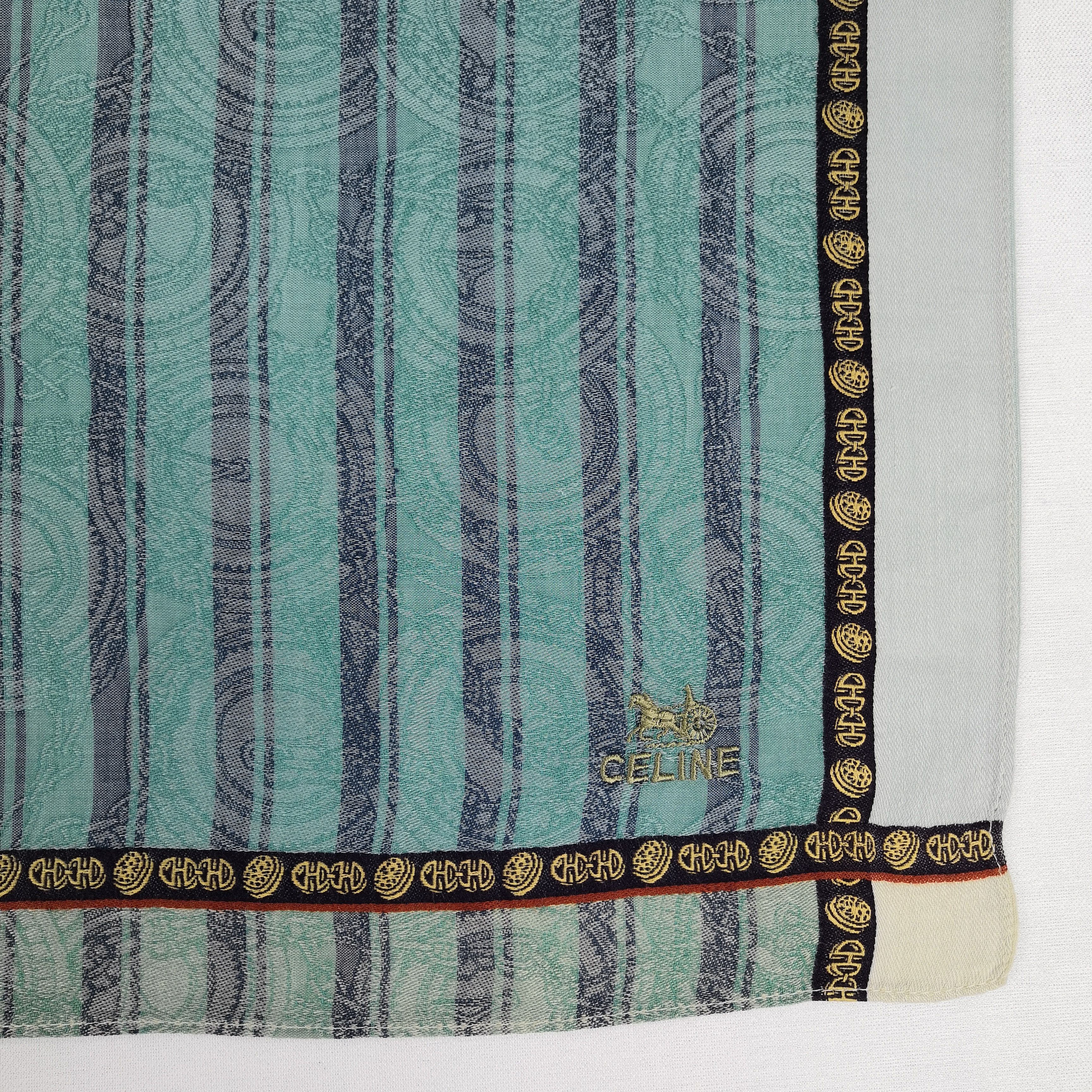 Celine Vintage Celine Handkerchief Neckerchief Bandana Size ONE SIZE - 3 Thumbnail