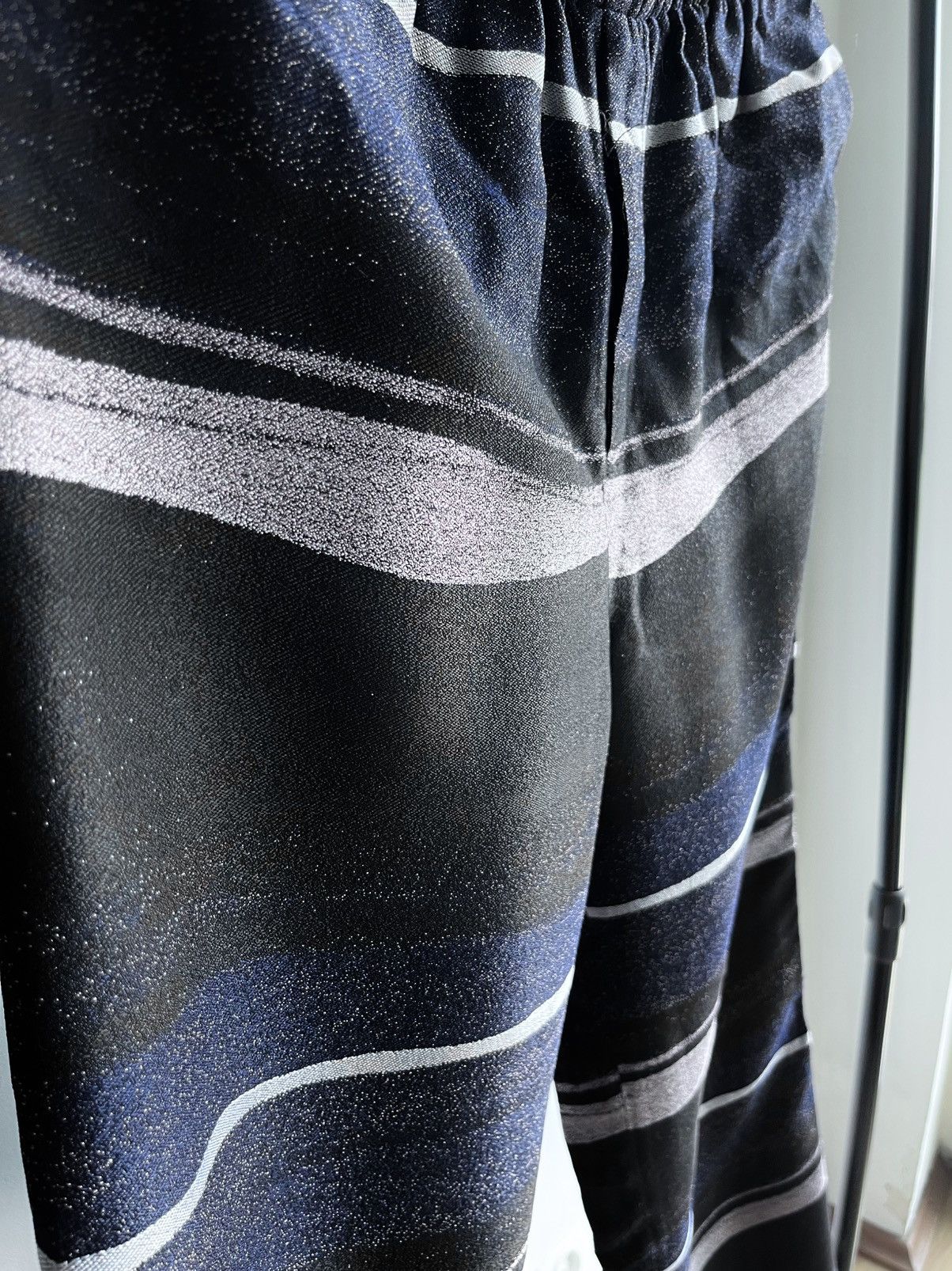 Sean Suen Super rare Sean Suen SS18 runway striped viscose pants Size US 31 - 4 Thumbnail