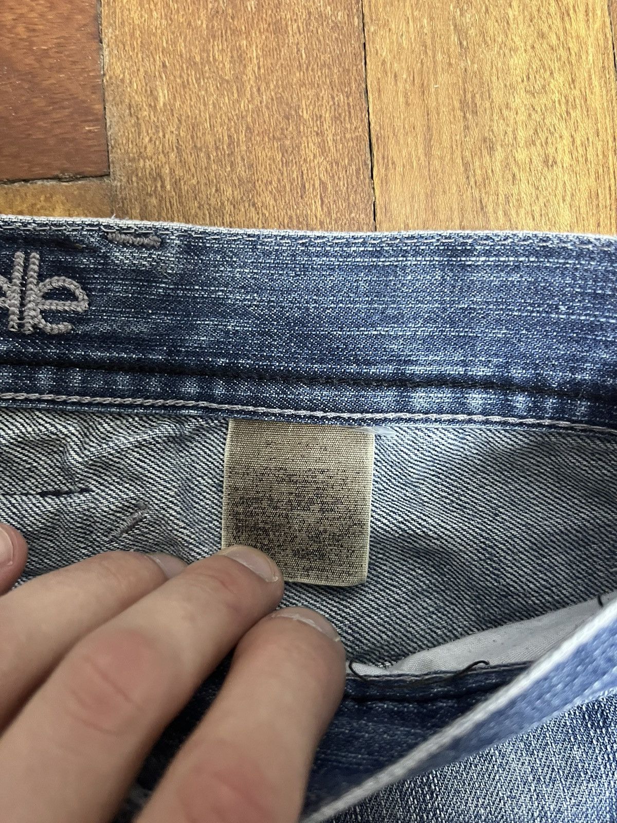 Pelle Pelle × Vintage Pelle Pelle Vintage Rap Baggy Jeans Size US 30 / EU 46 - 8 Thumbnail