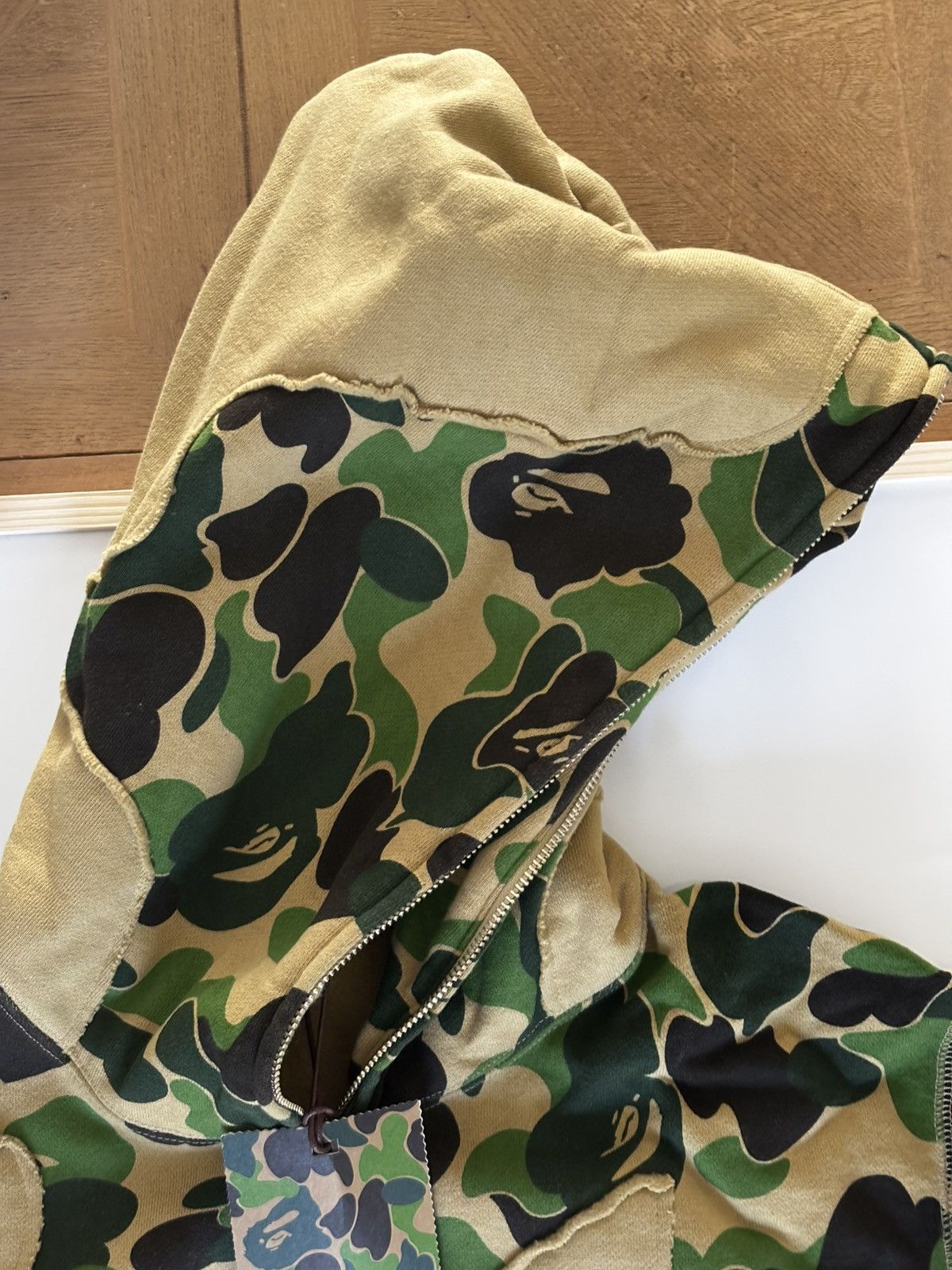 Bape Authentic ape bape abc camo patchwork full zip hoodie new Size US XL / EU 56 / 4 - 3 Thumbnail