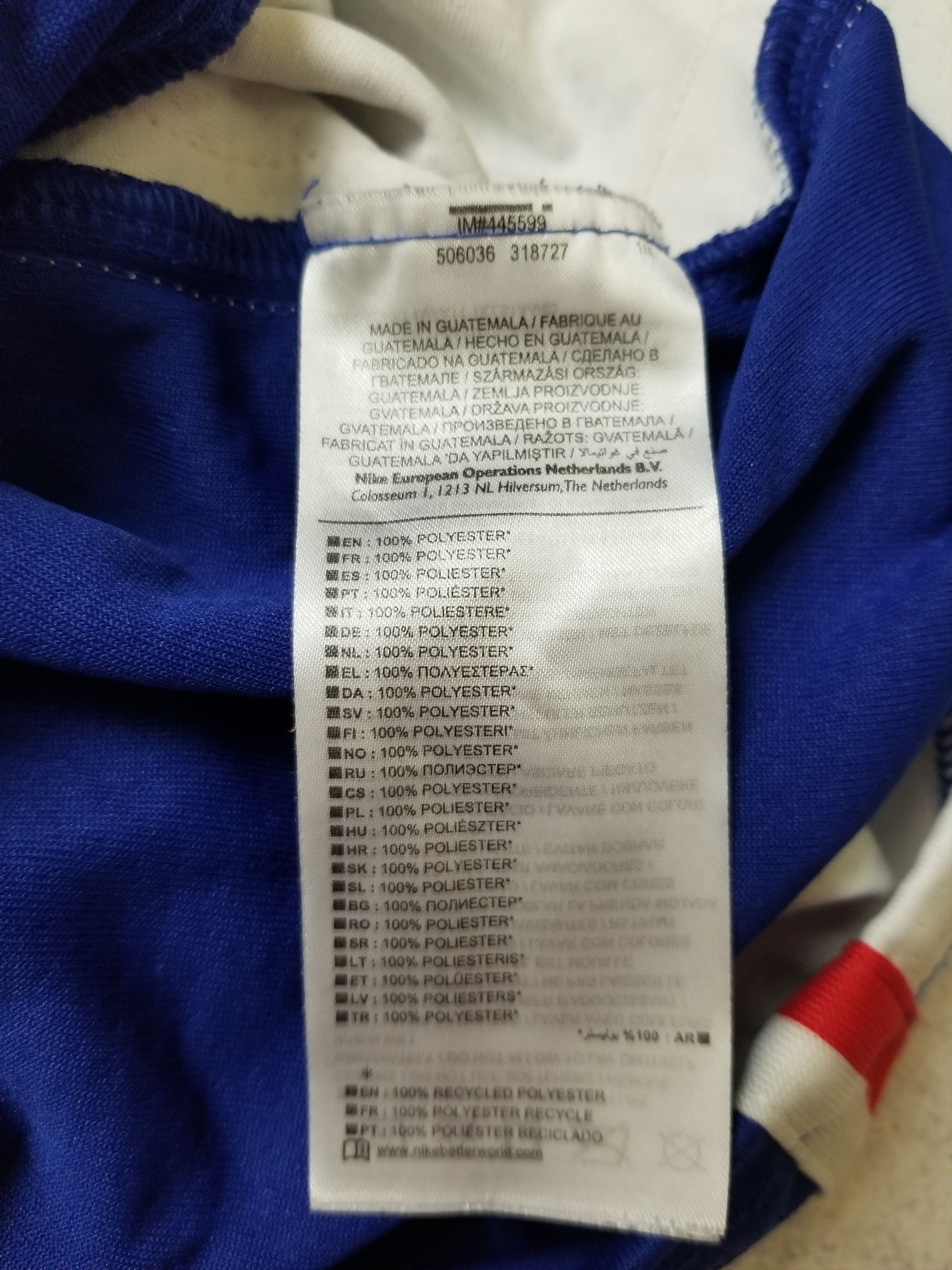 Nike Nike Philadelphia 76ers #21 Joel Embiid Basketball Jersey Size US S / EU 44-46 / 1 - 14 Thumbnail