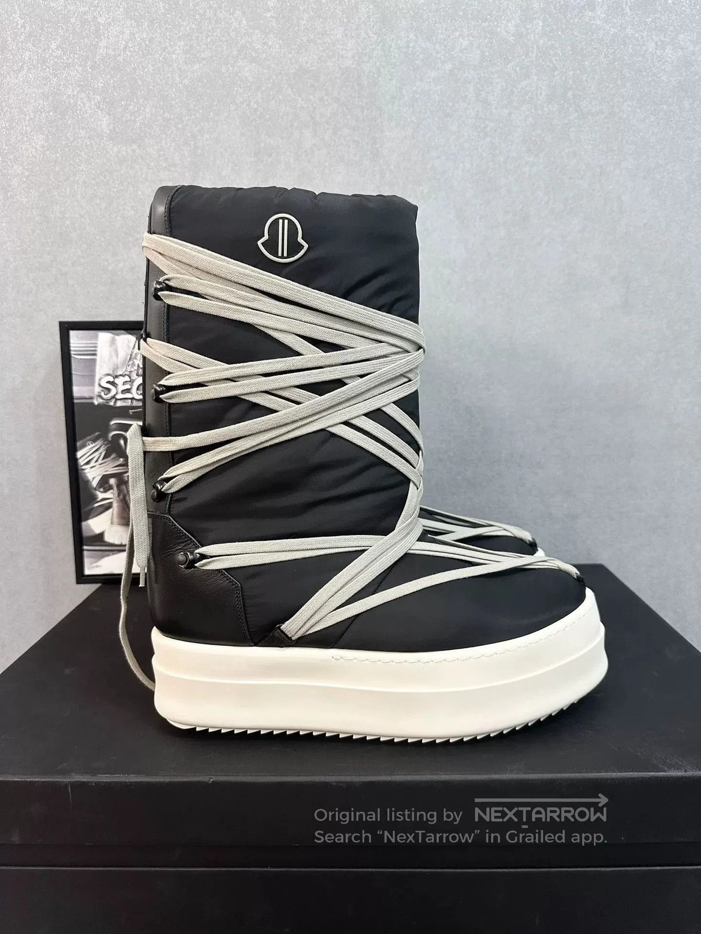 Rick Owens Rick Owens Moncler Collaboration Snow Boots. Size US 7 / EU 40 - 2 Thumbnail