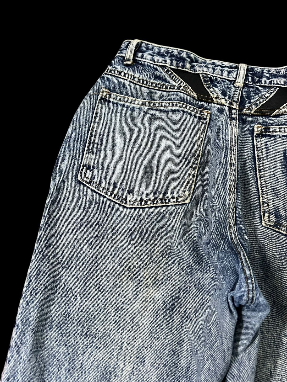 If Six Was Nine Vintage 80’s Edwin United Kingdom Acid Wash Carrot Pattern Size US 29 - 13 Thumbnail