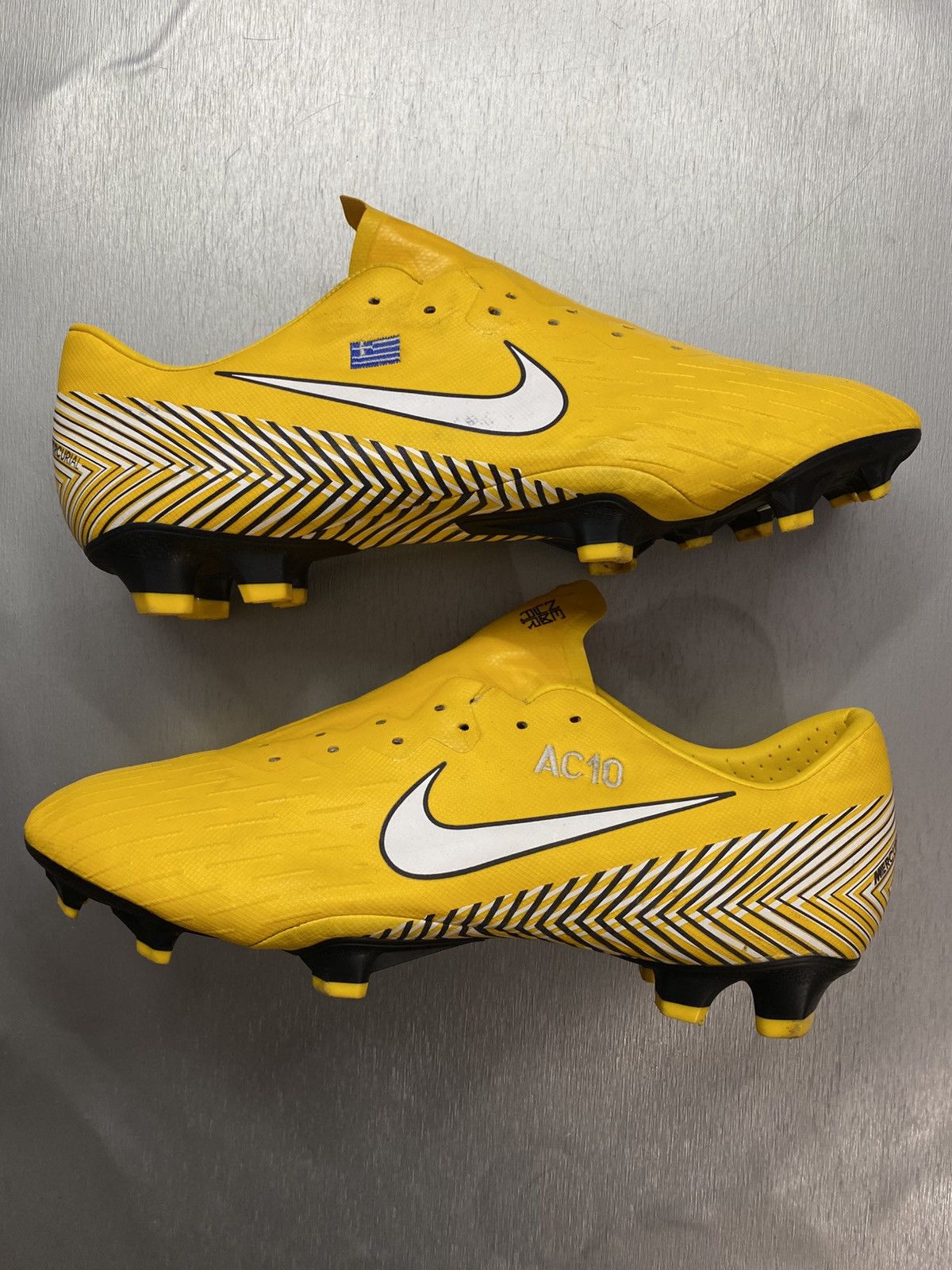 Nike Nike Mercurial Vapor 12 Pro NJR FG Yellow US 10.5 EUR 44.5 Size US 10.5 / EU 43-44 - 4 Thumbnail