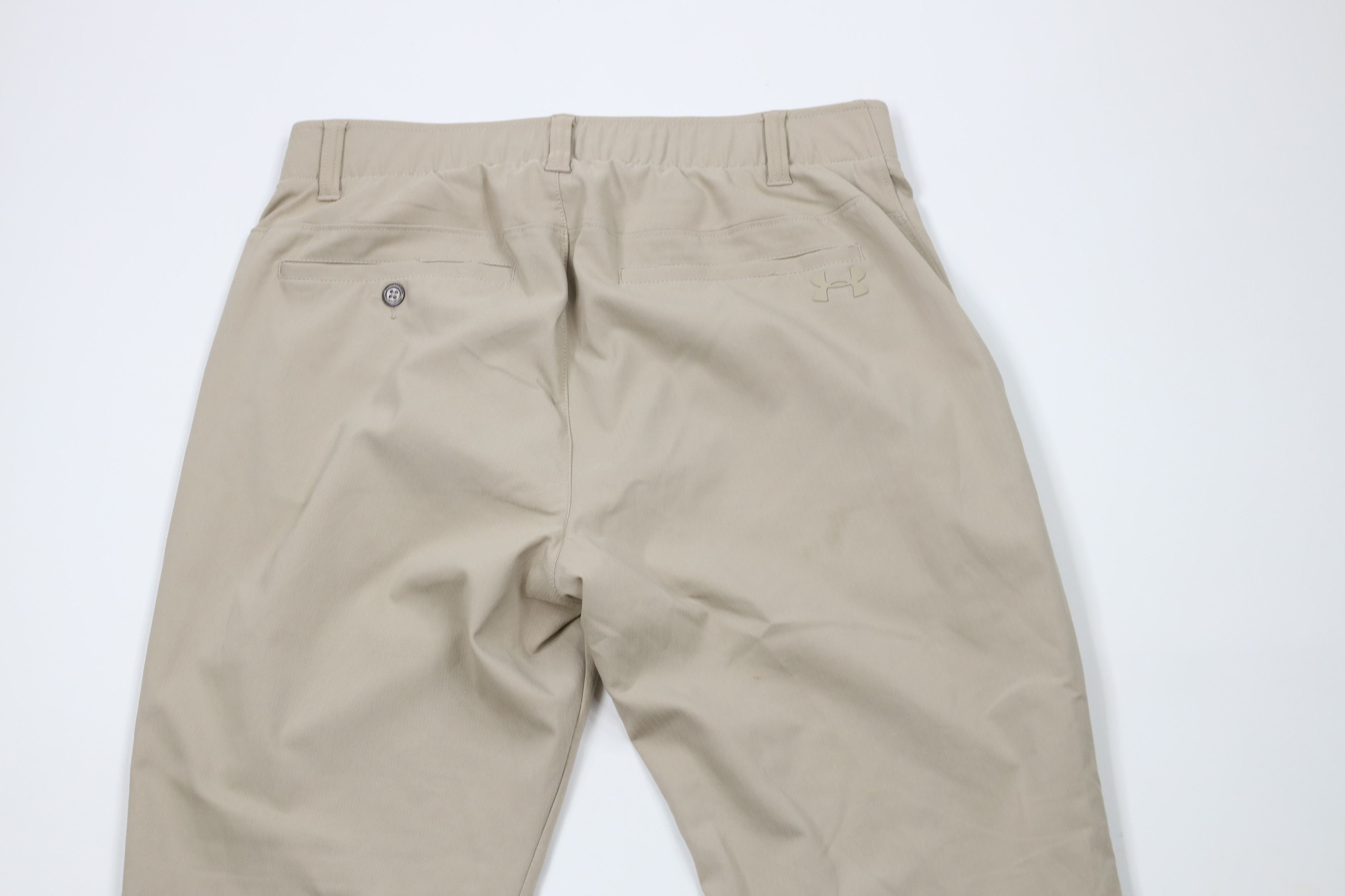 Under Armour × Vintage Under Armour Herringbone UA Showdown Golf Pants Beige Size US 32 / EU 48 - 11 Thumbnail