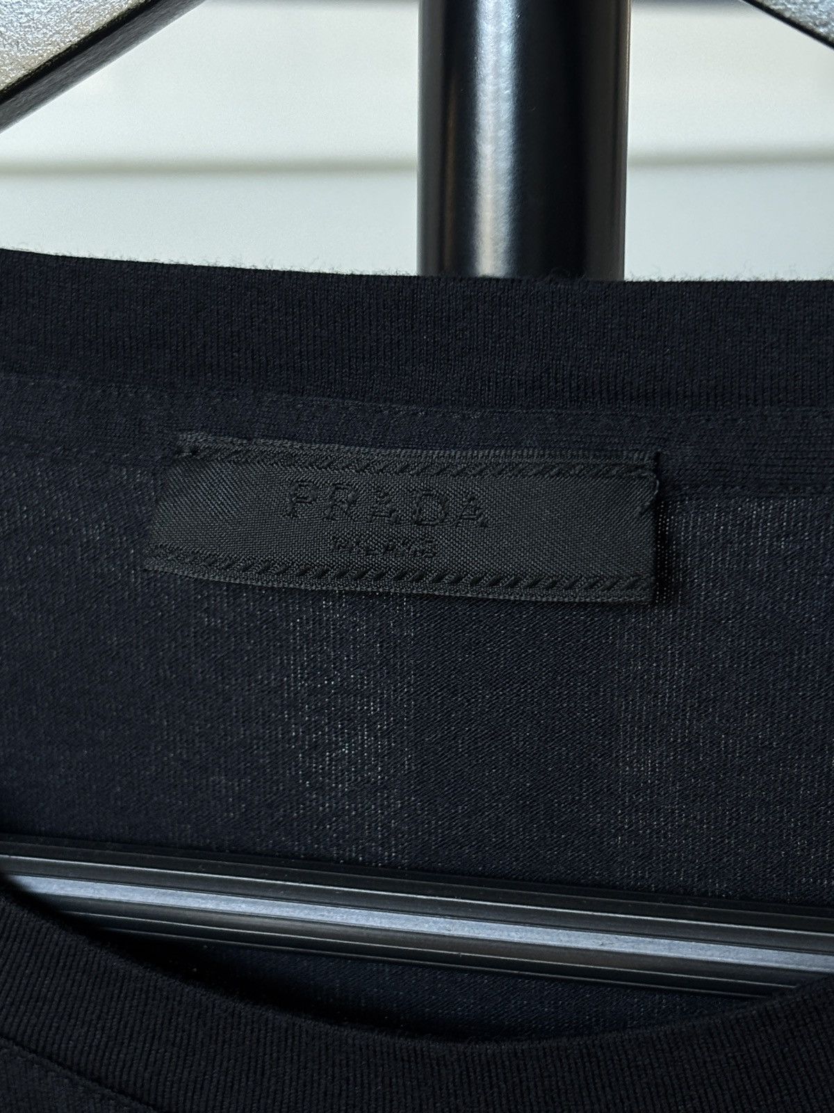 Prada PRADA | NYLON POCKET LOGO TEE Size US XXL / EU 58 / 5 - 4 Thumbnail