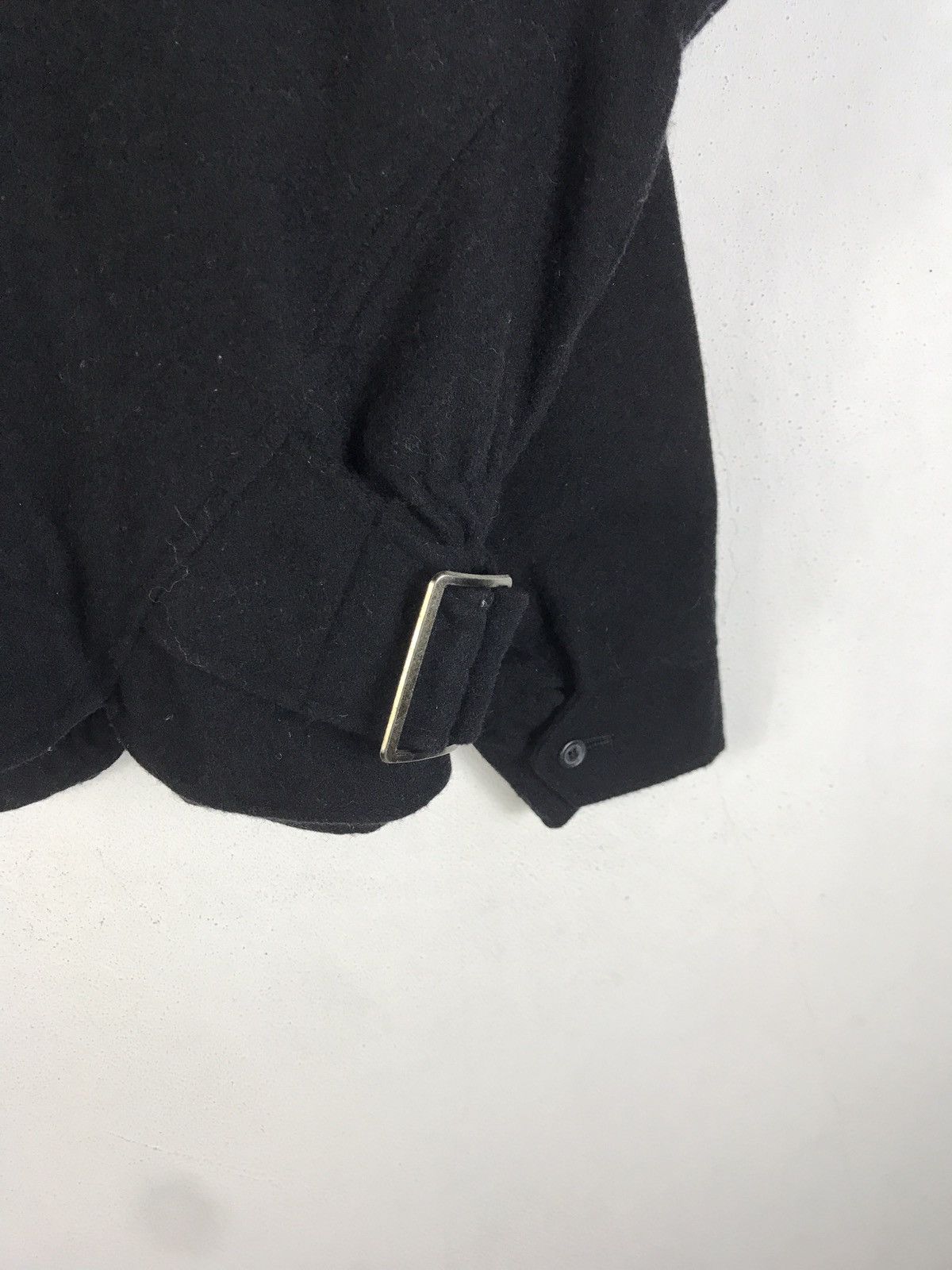 Issey Miyake Avant-Garde ‘NEO MEN’ Asymmetrical Black Batwing Boxy Jacket Size US M / EU 48-50 / 2 - 9 Thumbnail