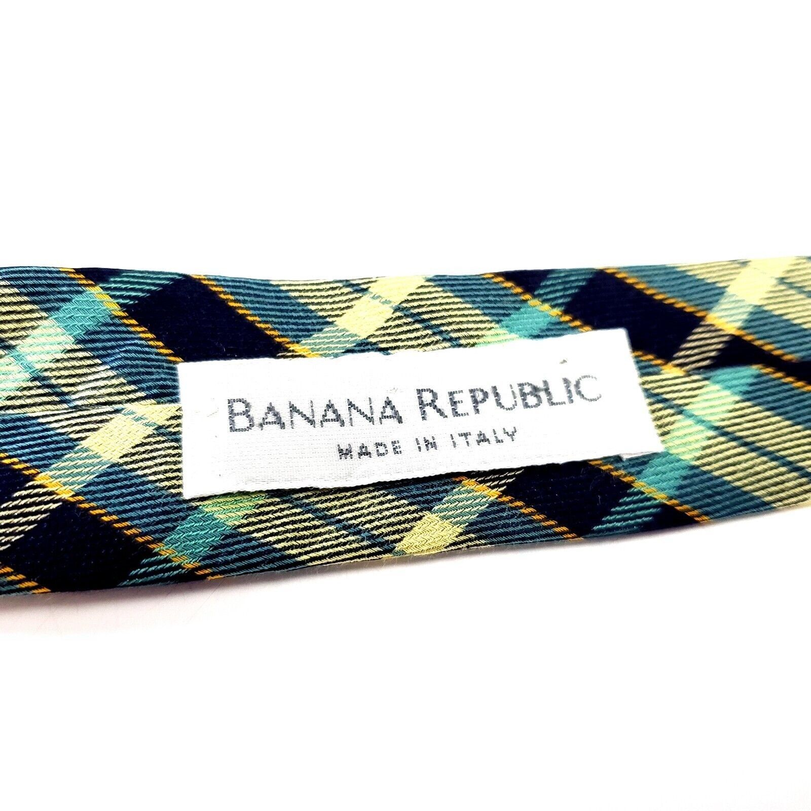 Banana Republic Banana Republic Multi Colored Silk Tie Woven Wide Regimental Size ONE SIZE - 4 Thumbnail