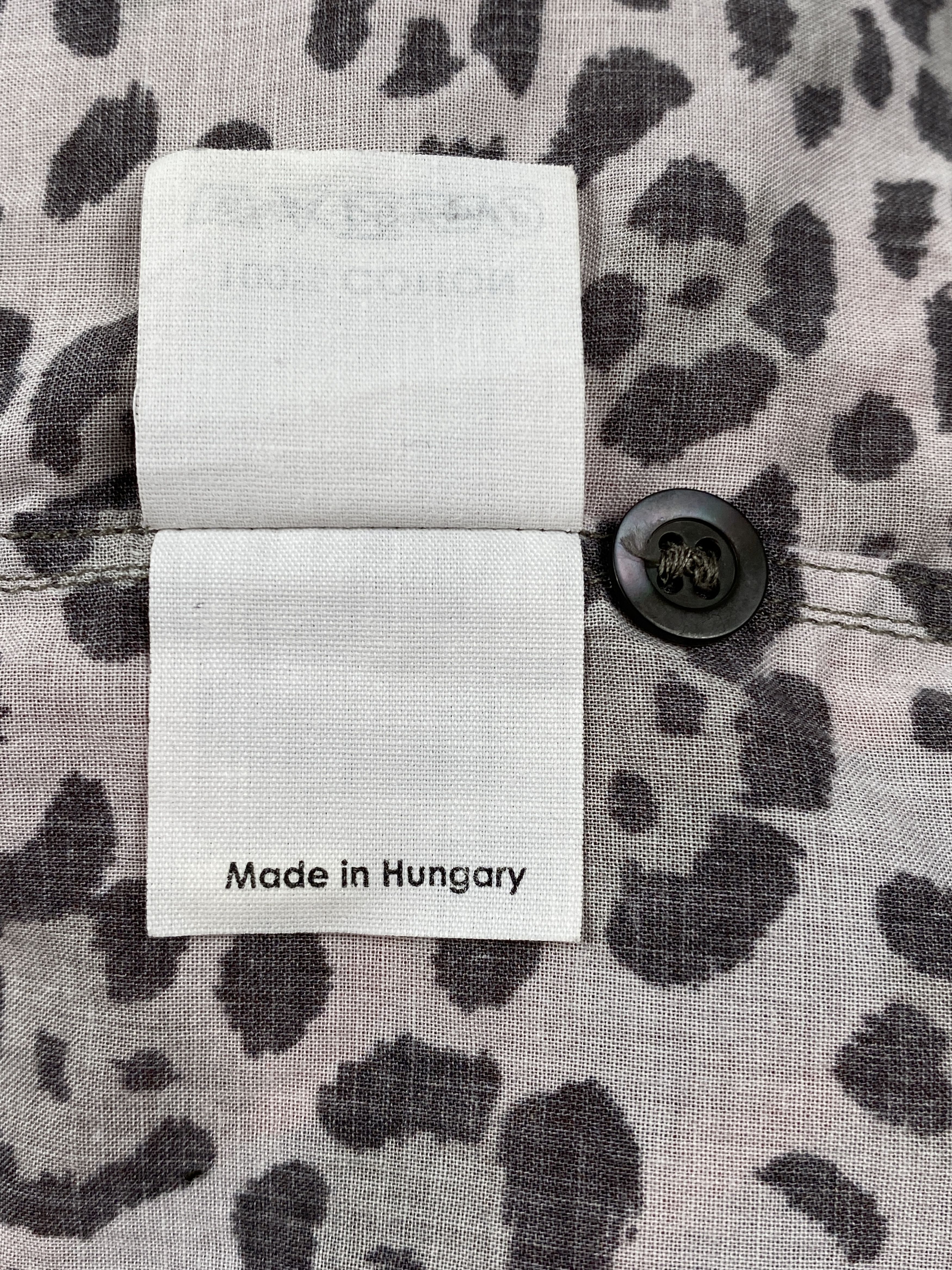 Dries Van Noten Leopard Print Long Sleeve Polo Size US M / EU 48-50 / 2 - 15 Thumbnail