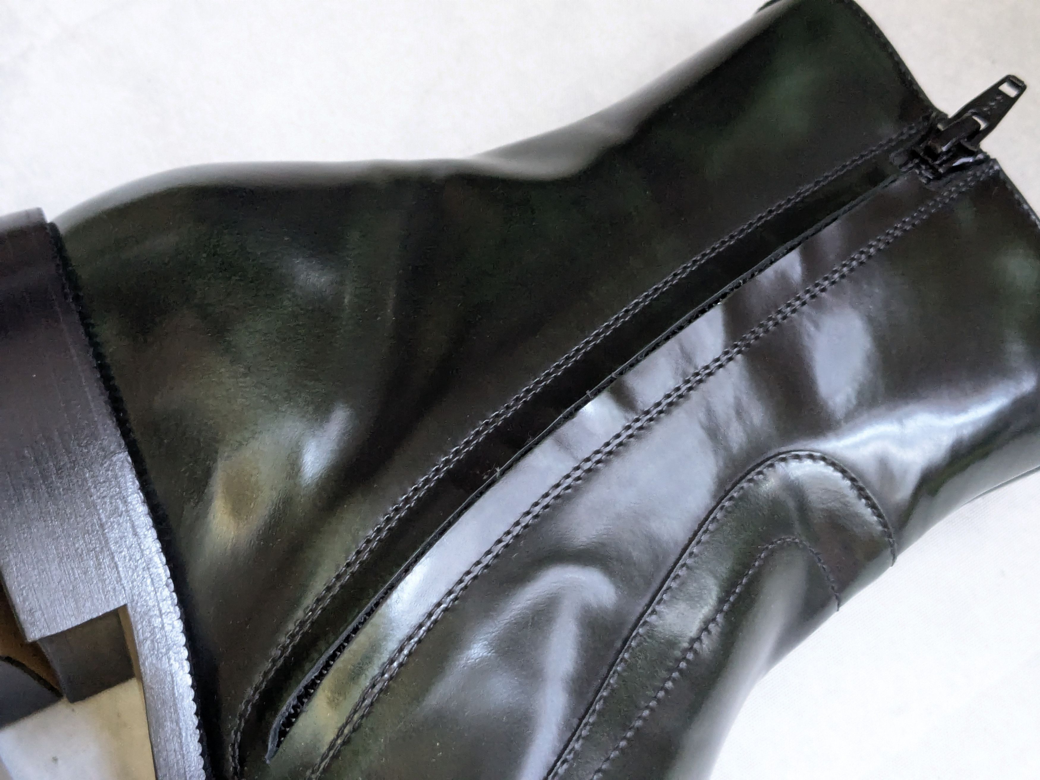 Maison Margiela Maison Margiela Side Zip Boots Green Black 10 43 Size US 10 / EU 43 - 11 Thumbnail