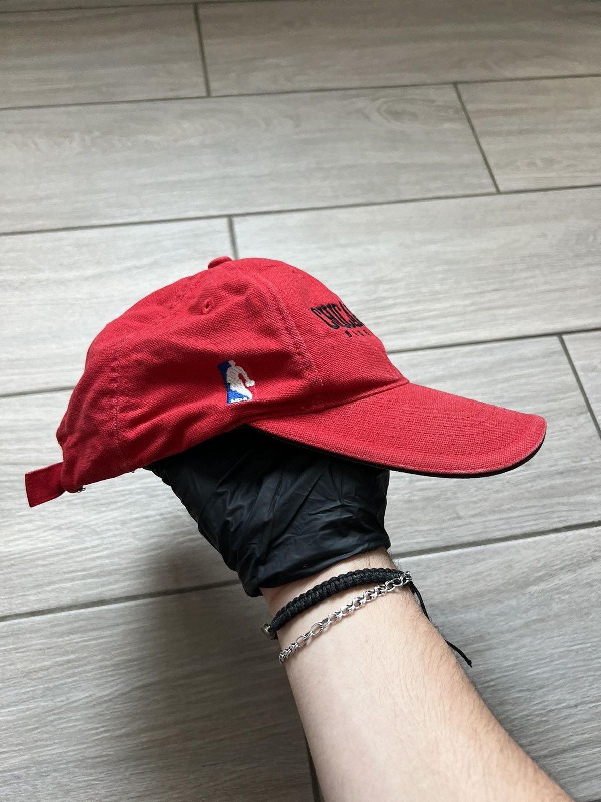 NBA Chicago Bulls Nike Hat Red Cap Vintage Y2K Size ONE SIZE - 5 Thumbnail
