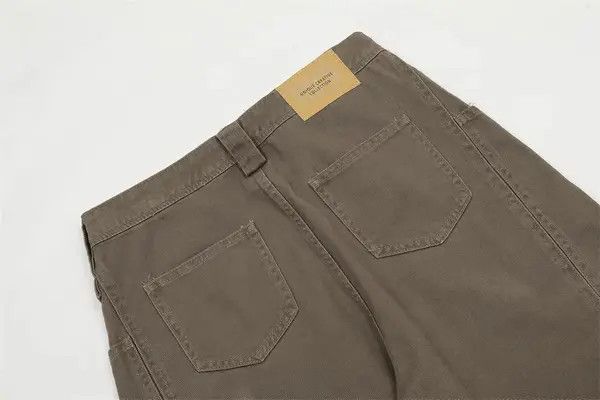 Japanese Brand Misuzu x Miyo Men's washed loose pocket cargo jeans Size US 32 / EU 48 - 3 Thumbnail