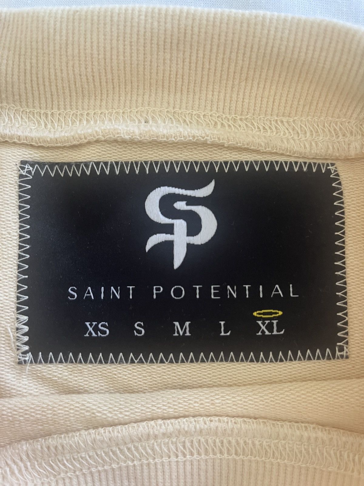 Other Saint Potential Tee - Cream Size US XL / EU 56 / 4 - 3 Thumbnail