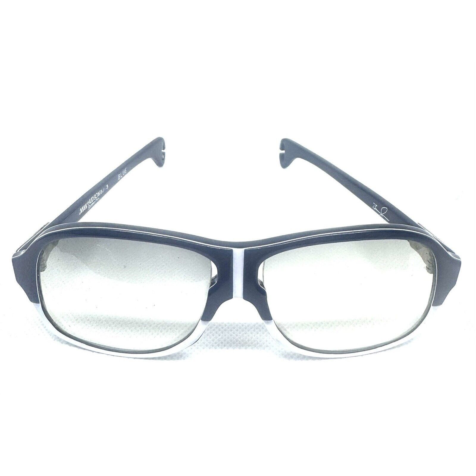Other VINTAGE 1970 HUDSON OPTICS BJ-3 BLUE WHITE MOD AVIATOR RARE! Size ONE SIZE - 2 Thumbnail