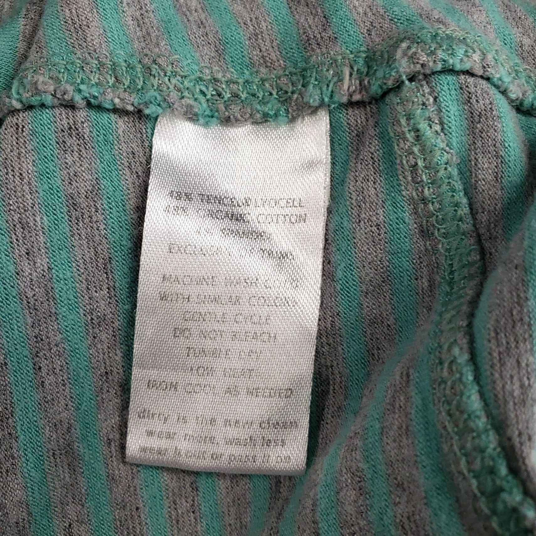 Toad&Co Toad&Co Womens Long Sleeve Marley Dress Sz Medium Gray Stripe Cotton Blend Size M / US 6-8 / IT 42-44 - 5 Thumbnail