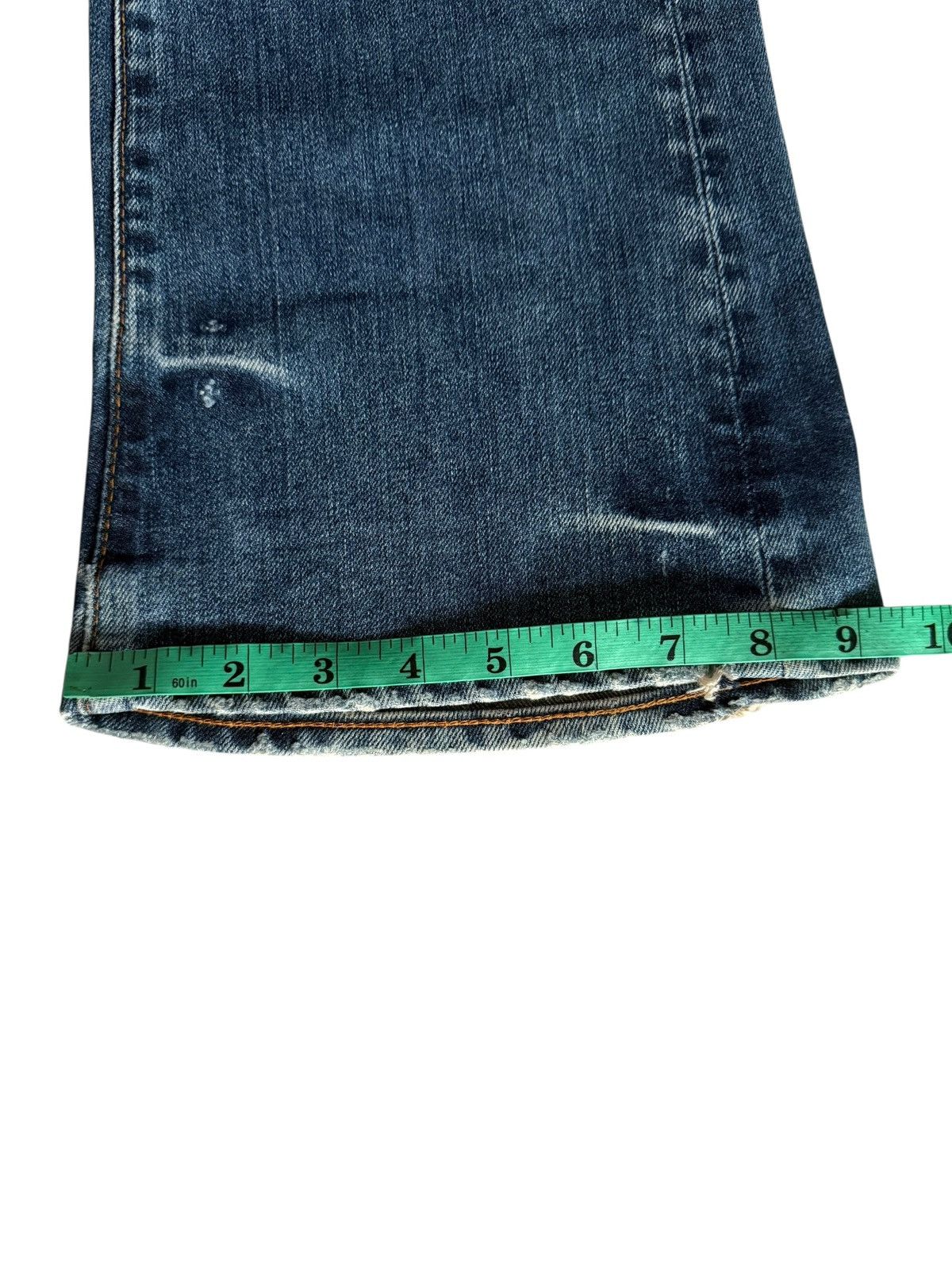 Tornado Mart Flared Jeans Sanford Distressed Faded Bootcut Denim Size US 31 - 13 Thumbnail