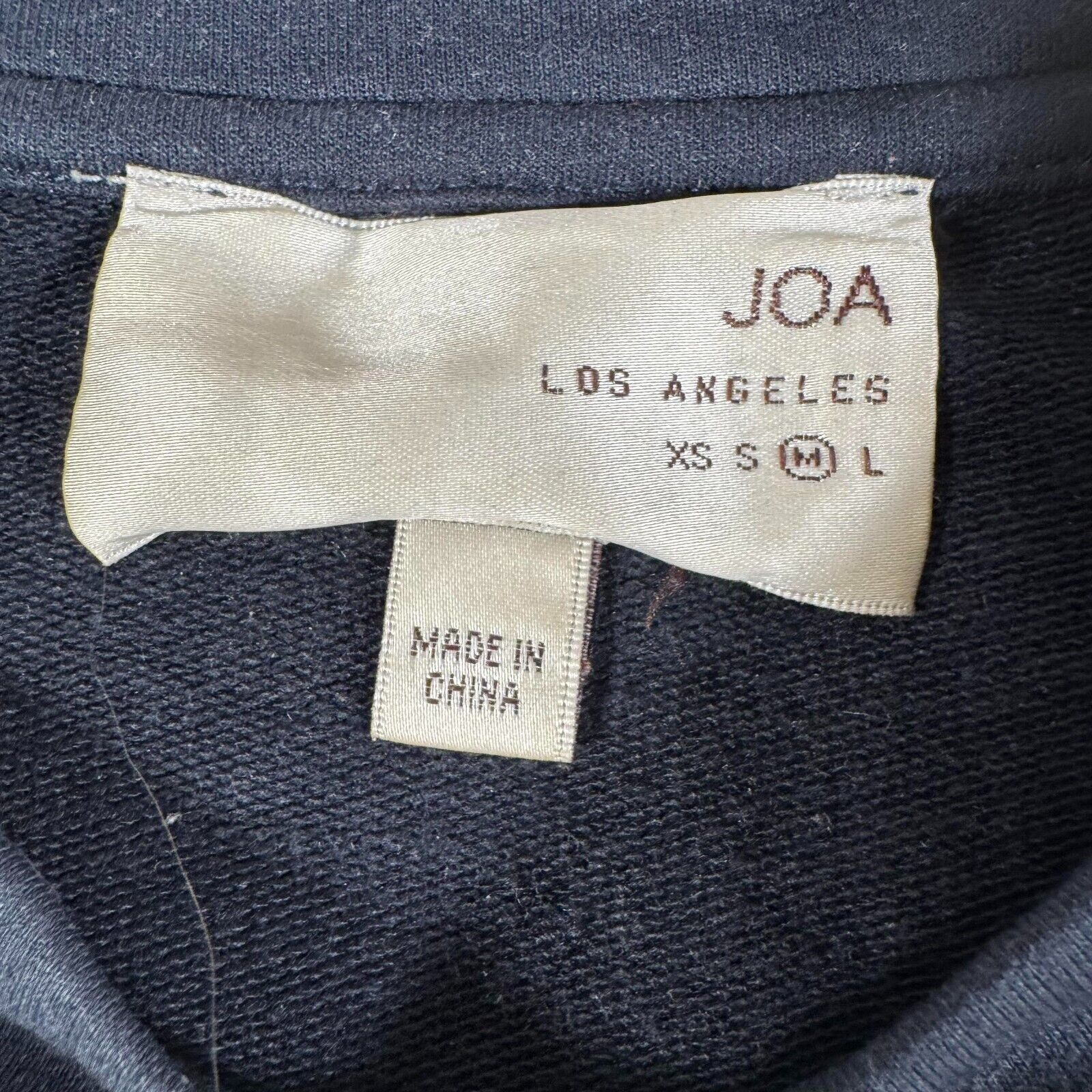 Other JOA Sweater Womens Medium Belted Cuffs Windowpane Check Size M / US 6-8 / IT 42-44 - 3 Thumbnail
