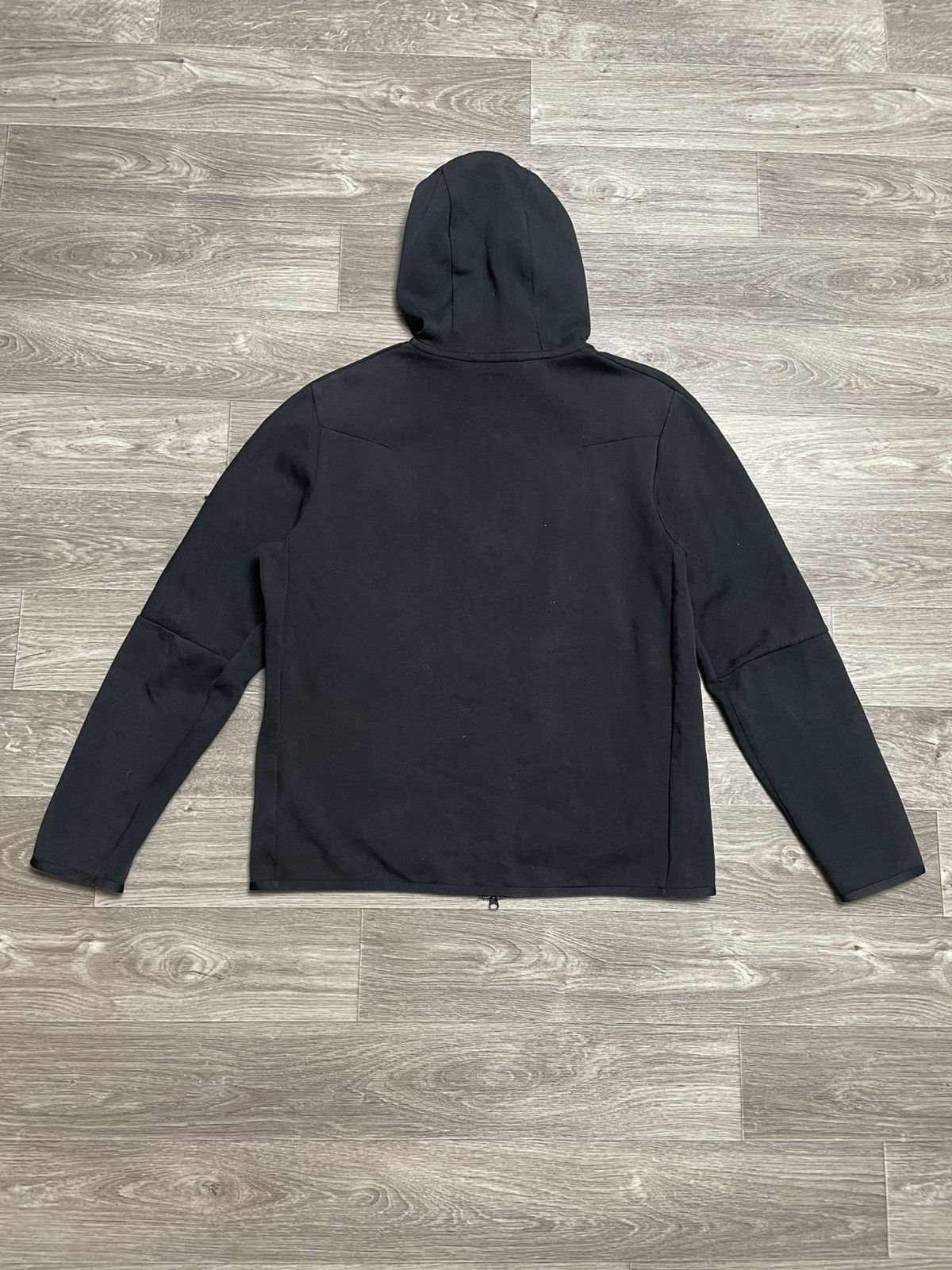 Nike Nike Tech Fleece Black Zip-Up Hoodie Size US L / EU 52-54 / 3 - 15 Thumbnail
