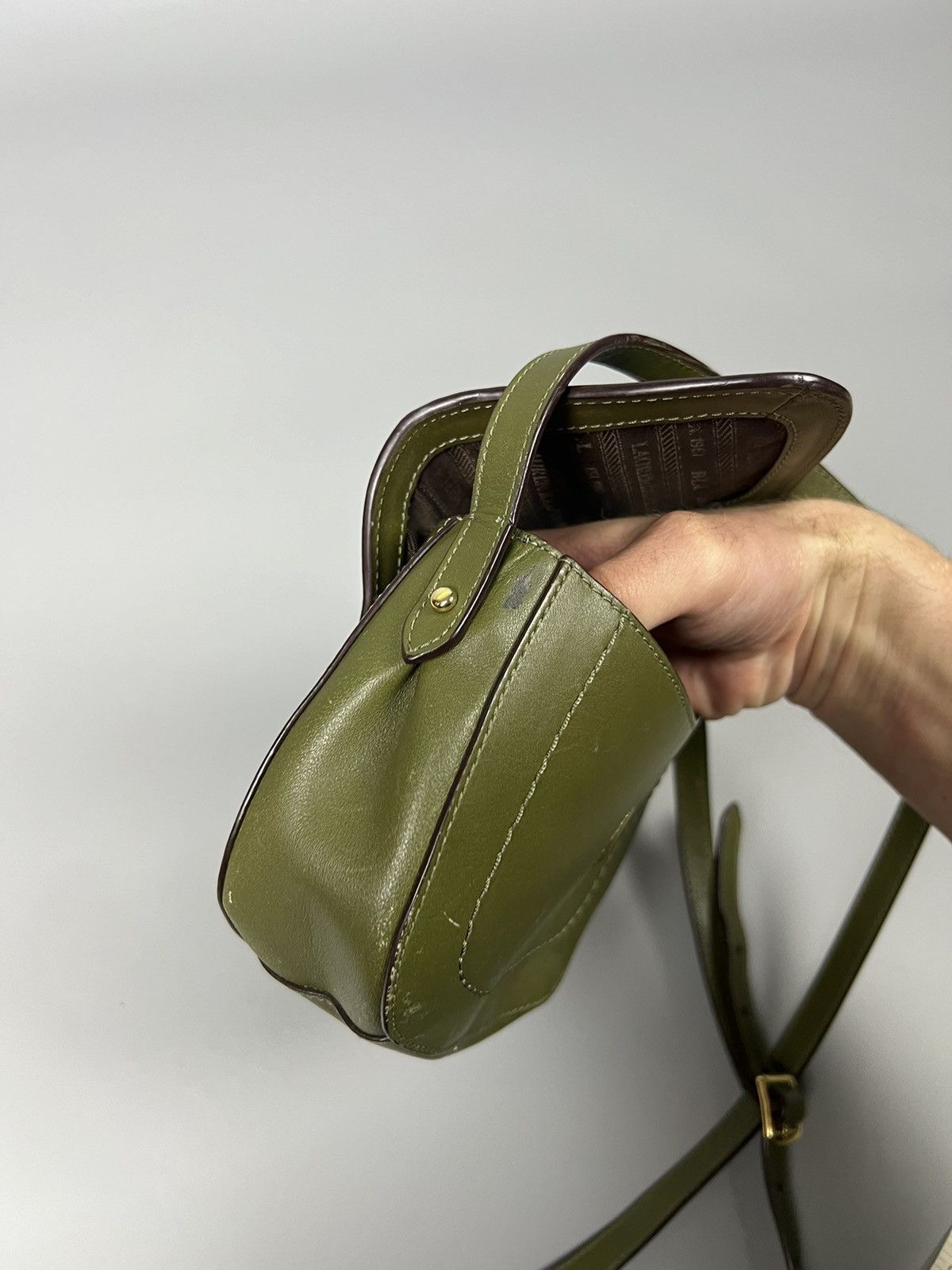 Polo Ralph Lauren RLL Ralph Lauren leather mini crossbody bag Size ONE SIZE - 9 Thumbnail