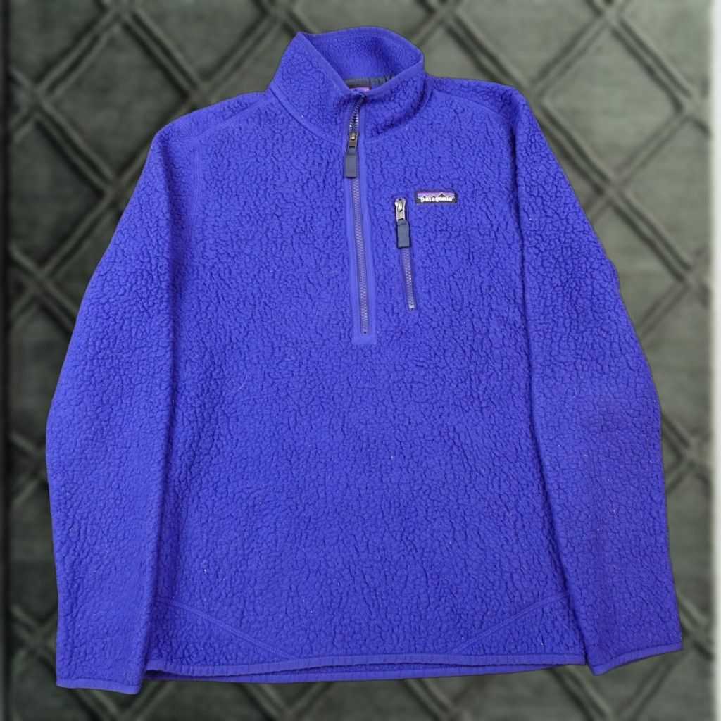 Patagonia Patagonia Jacket Pullover Fleece 1/4 Zip Mens Small Blue Casual Travel Winter Size US S / EU 44-46 / 1 - 1 Thumbnail