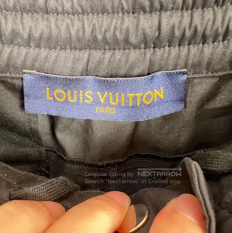 Louis Vuitton Louis Vuitton Men's Black Nylon Casual Pants . Size US 28 / EU 44 - 3 Thumbnail