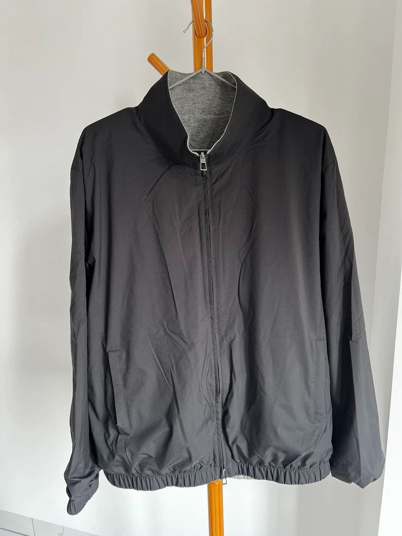 Loro Piana Loro Piana Blue Black Winmate Bomber Size US XL / EU 56 / 4 - 1 Thumbnail