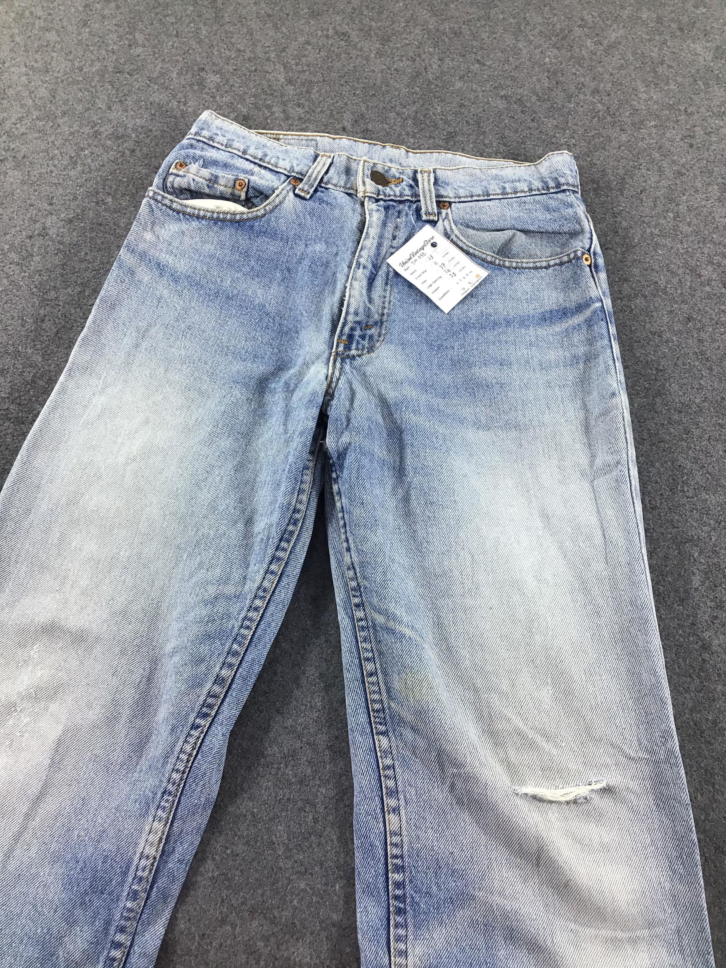 Levi's Light Wash Vintage Levis 510 Jeans-JM058 Size US 29 - 6 Thumbnail
