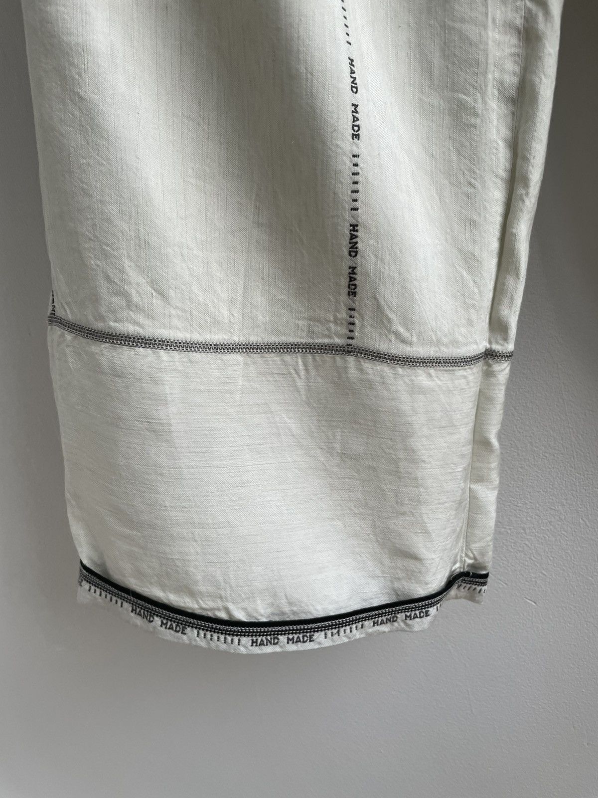 Annette Gortz × Designer × Vintage Anette Gortz Germany Linen Viscose Classic Pants Free Fit Size 36" / US 14 / IT 50 - 7 Thumbnail