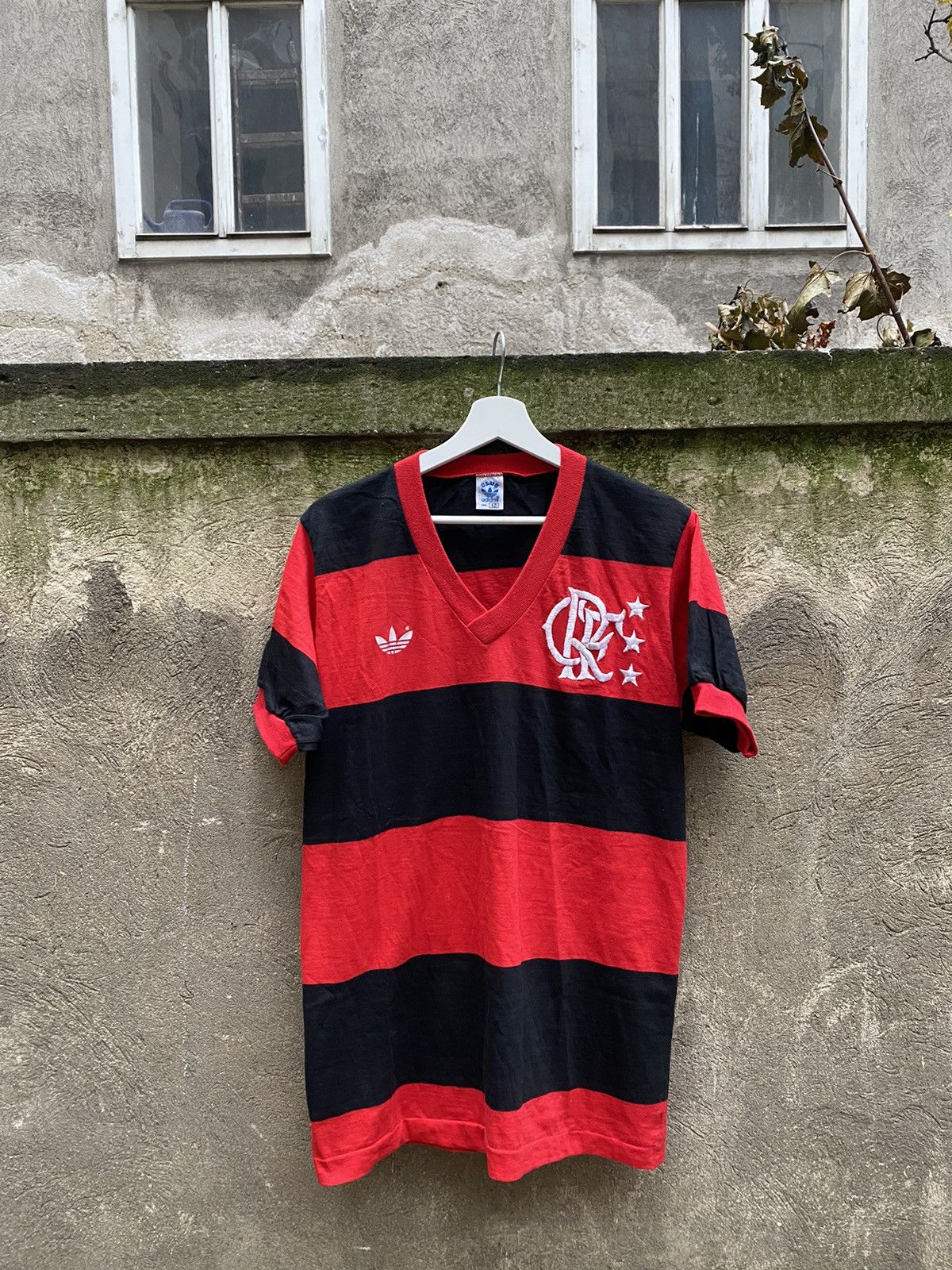 Adidas × Vintage Vintage 1981 CR Flamengo Adidas Jersey Size US M / EU 48-50 / 2 - 1 Thumbnail