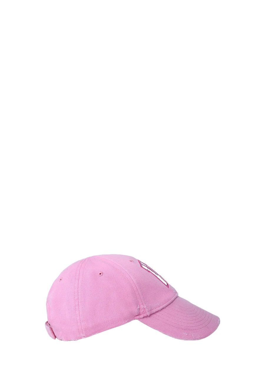 Balenciaga BALENCIAGA Pink Baseball Cap New & Authentic Size ONE SIZE - 2 Thumbnail